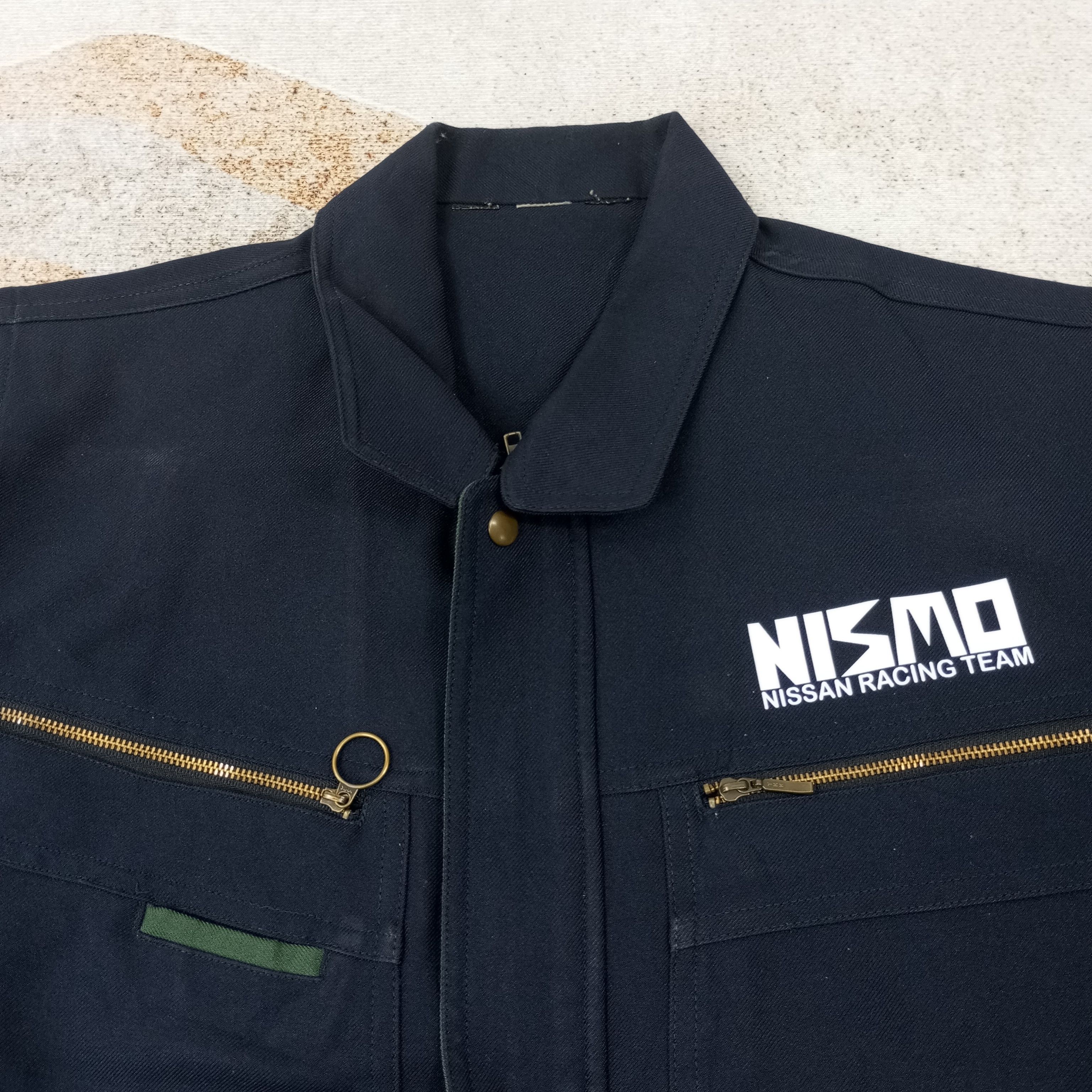 Japanese Brand MISMO Nissan Racing Team Custom Art Jacket c229n4 Size US M / EU 48-50 / 2 - 4 Thumbnail
