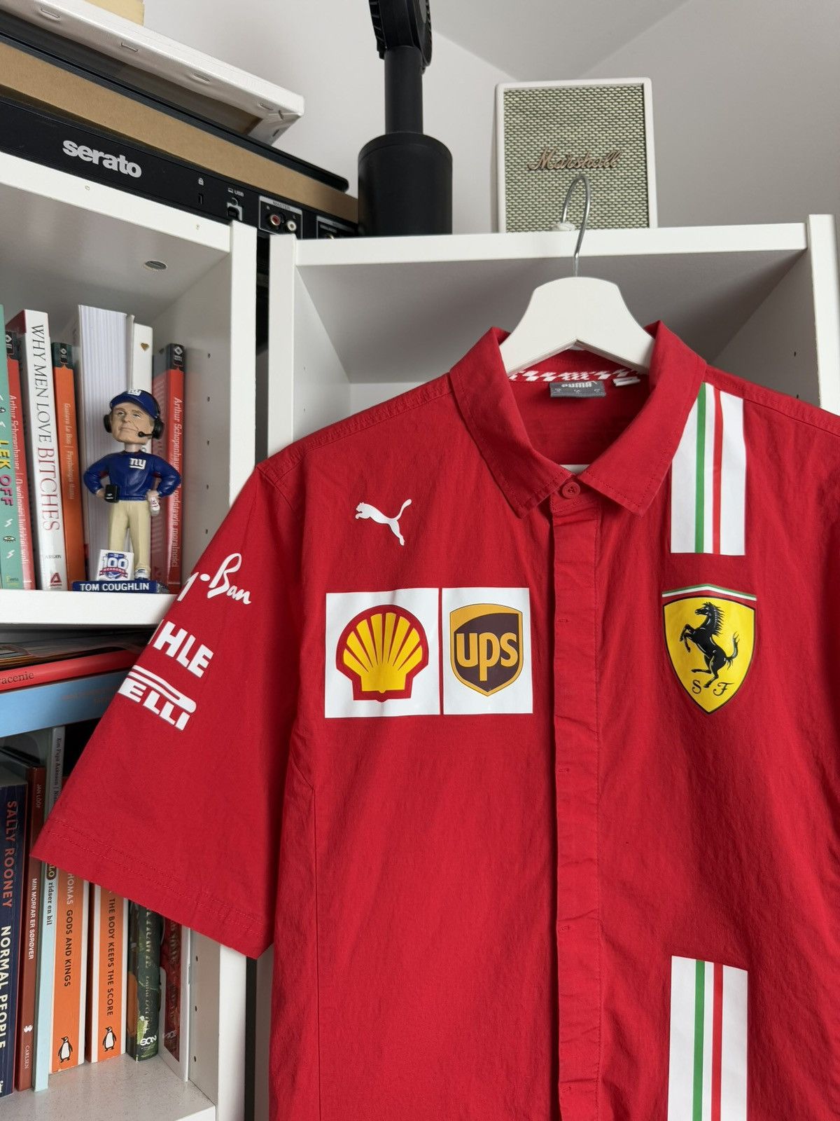 Ferrari × Puma × Vintage Vintage Puma x Ferrari f1 team racing shirt M moto shell y2k Size US M / EU 48-50 / 2 - 3 Thumbnail