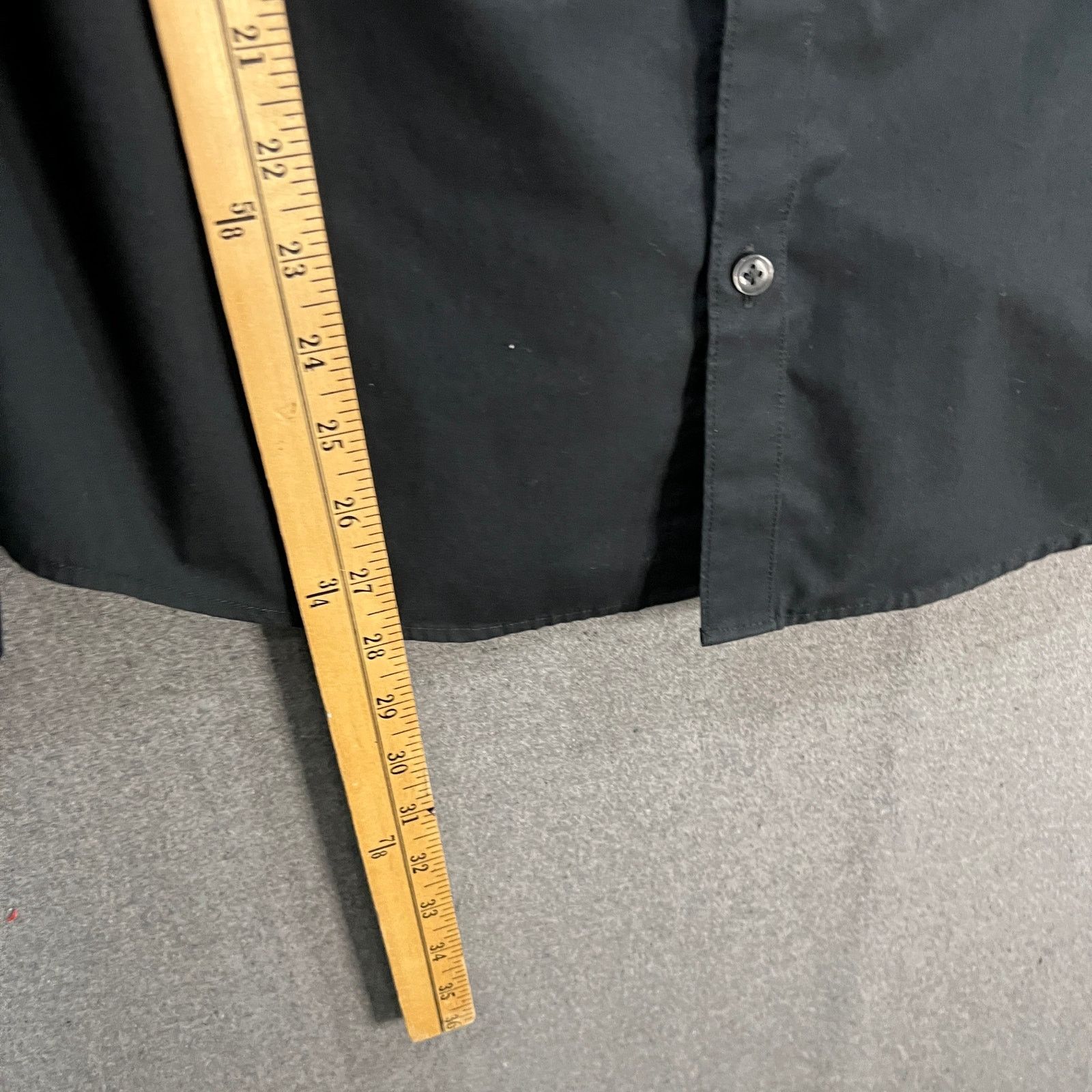 H&M H&M Men's Long-sleeve Button-up Shirt Black Size Small Size US S / EU 44-46 / 1 - 4 Thumbnail
