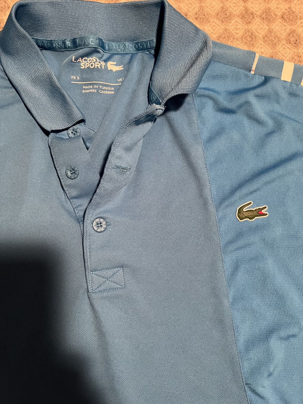Lacoste Vintage Lacoste Sport Polo Size US XL / EU 56 / 4 - 2 Thumbnail
