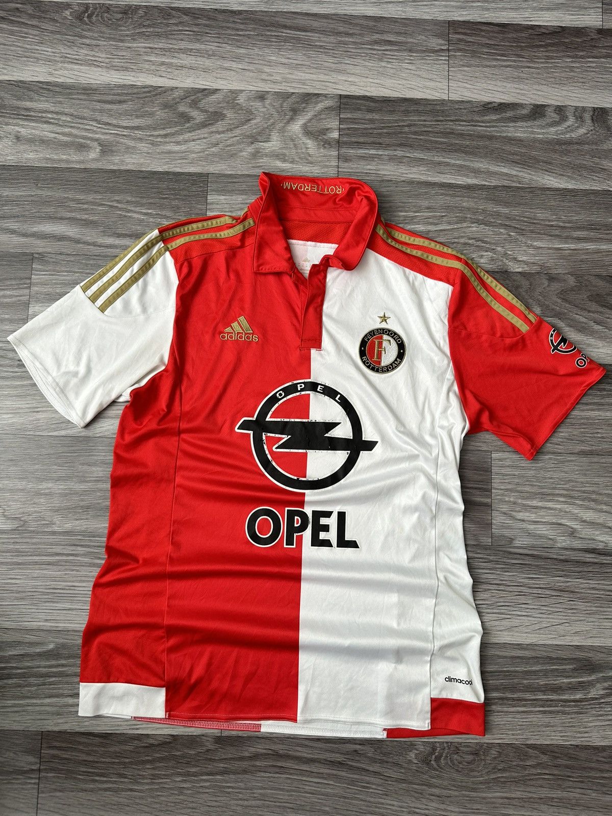 Adidas Adidas Feyenoord Rotterdam 2016/2017 Jersey opel hype bloke Size US M / EU 48-50 / 2 - 1 Thumbnail