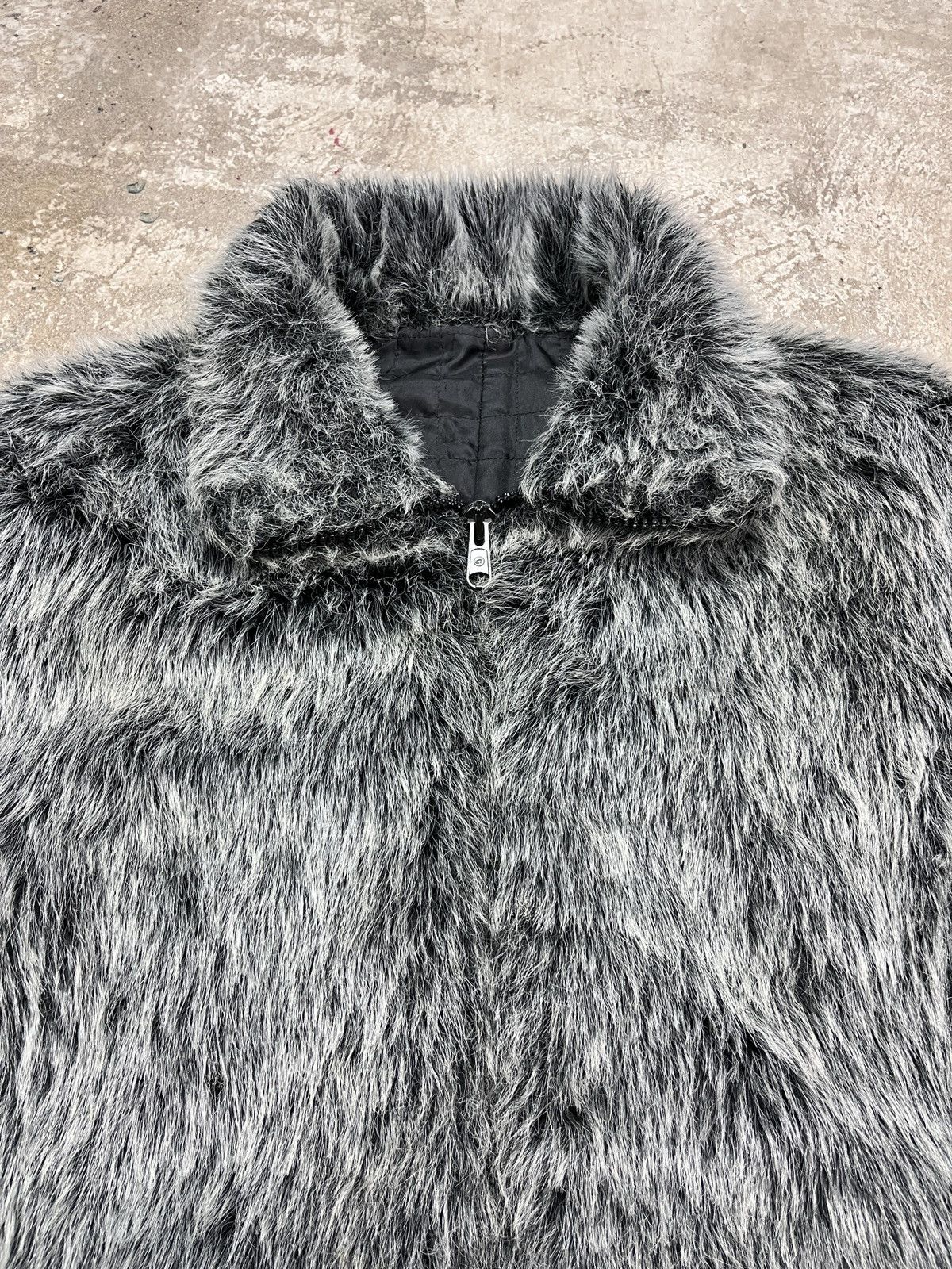 Vintage 2000s BOXY CHEWBACCA TEDDY SHERPA ECO FUR COAT JACKET № 2251 Size US L / EU 52-54 / 3 - 4 Thumbnail