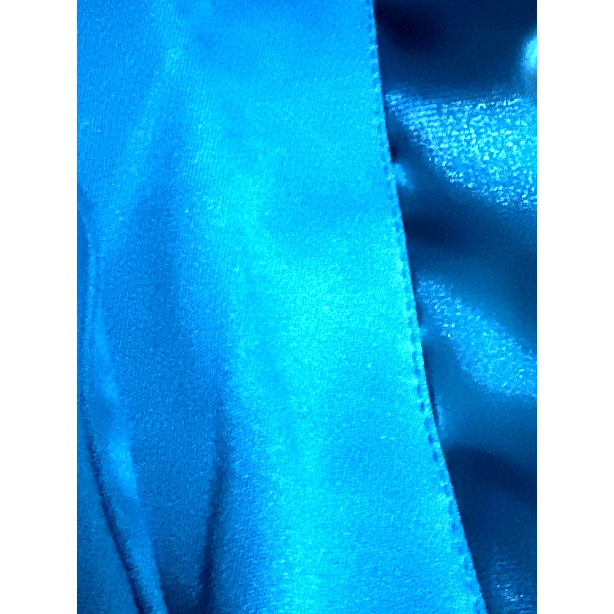 Other Jackie Jon New York Size 6 Teal Satin Wrap Tie Waist Top Bac Size M / US 6-8 / IT 42-44 - 12 Thumbnail