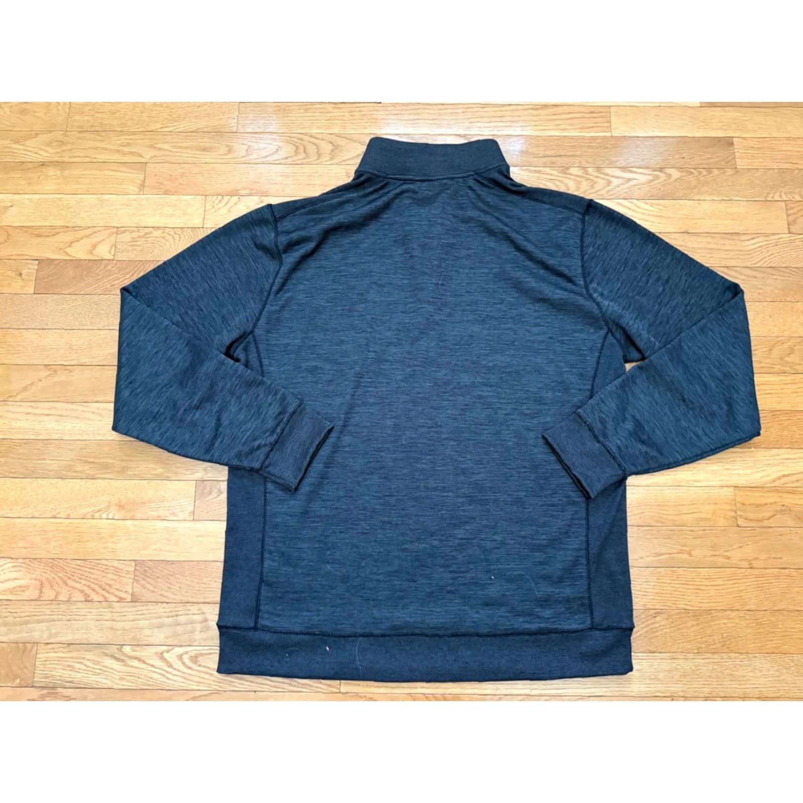 Vintage Ohio State Buckeyes 1/4 Zip Lightweight Pullover Mens 2XL Gray Knit Zip Mock Neck Size US XXL / EU 58 / 5 - 2 Thumbnail