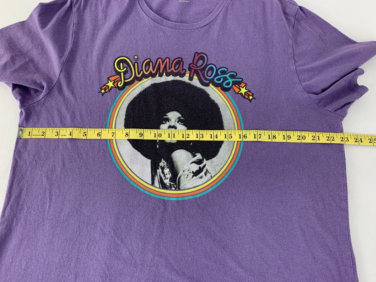 Band Tees Diana Ross Queen of Motown Records Purple Big Printed Tee Size US XL / EU 56 / 4 - 6 Thumbnail