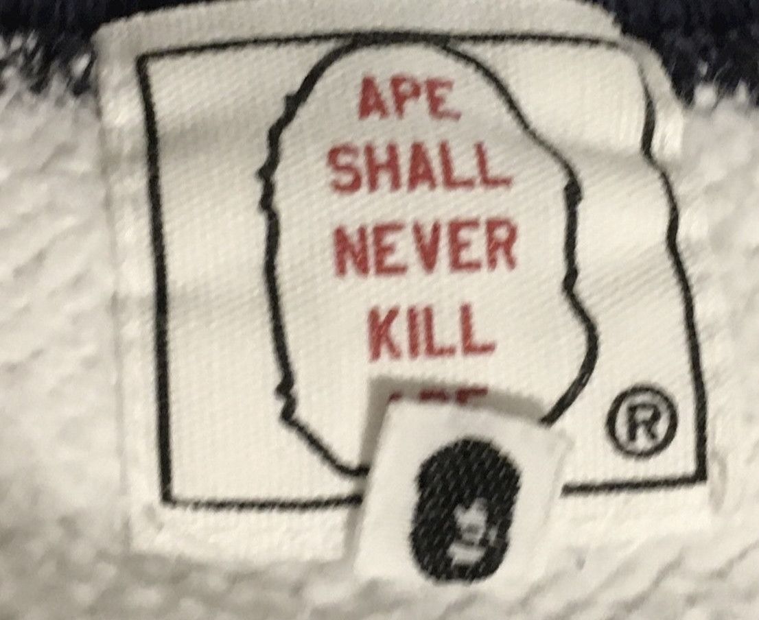 Bape Bape crew neck pullover sweatshirt Size US XS / EU 42 / 0 - 4 Thumbnail