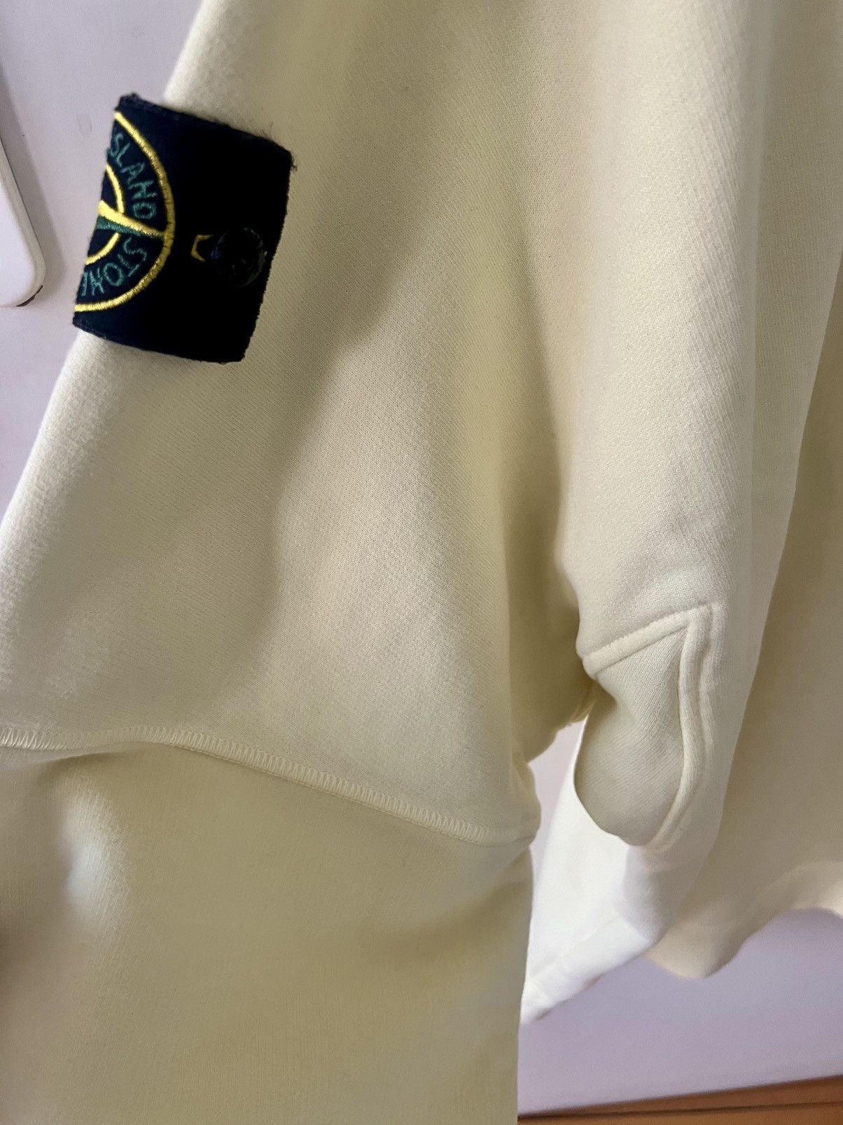 Stone Island Stone Island Crewneck Sweatshirt Ribbed Plaster Men Sz- L Size US L / EU 52-54 / 3 - 9 Thumbnail