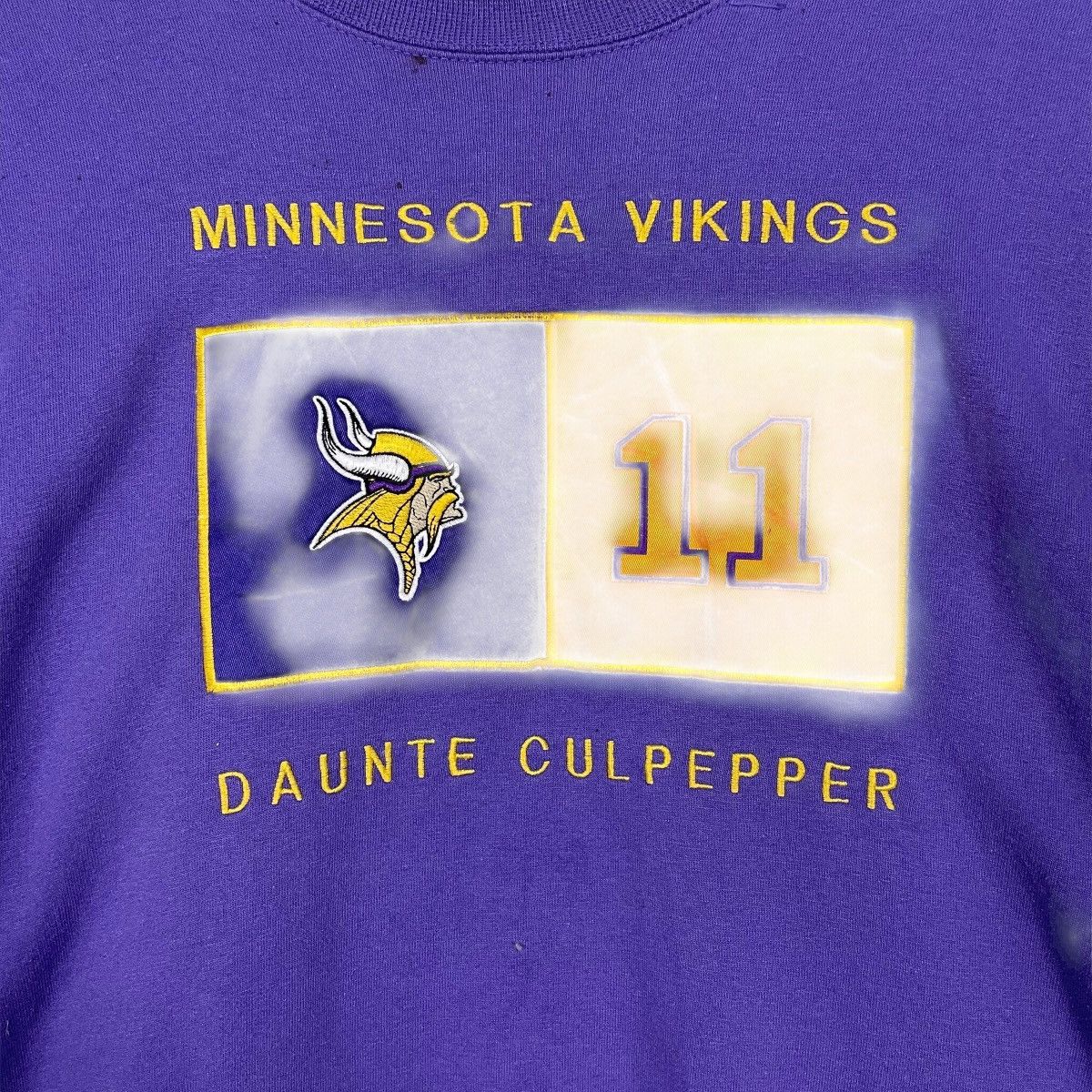 Vintage Vintage 80s NFL Minnesota Vikings Sweatshirt Size US XL / EU 56 / 4 - 7 Thumbnail