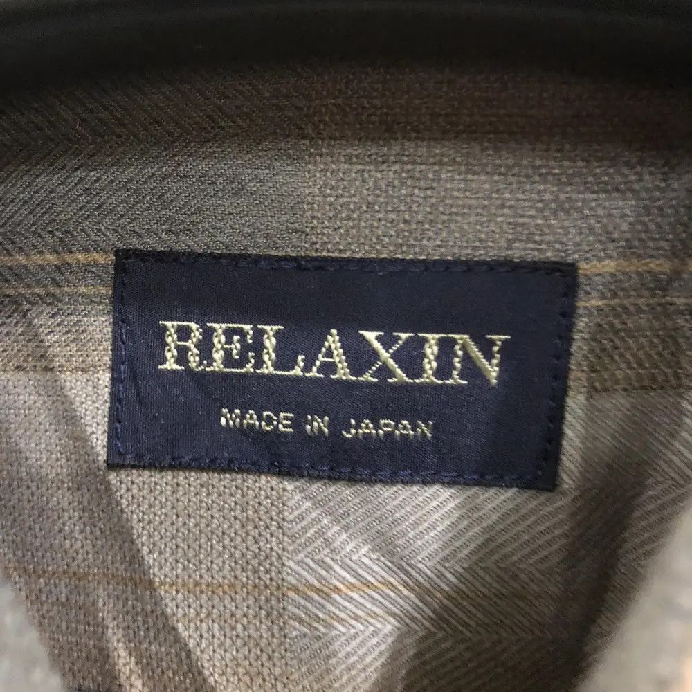 Japanese Brand Relaxin Flannel Shirt 👕