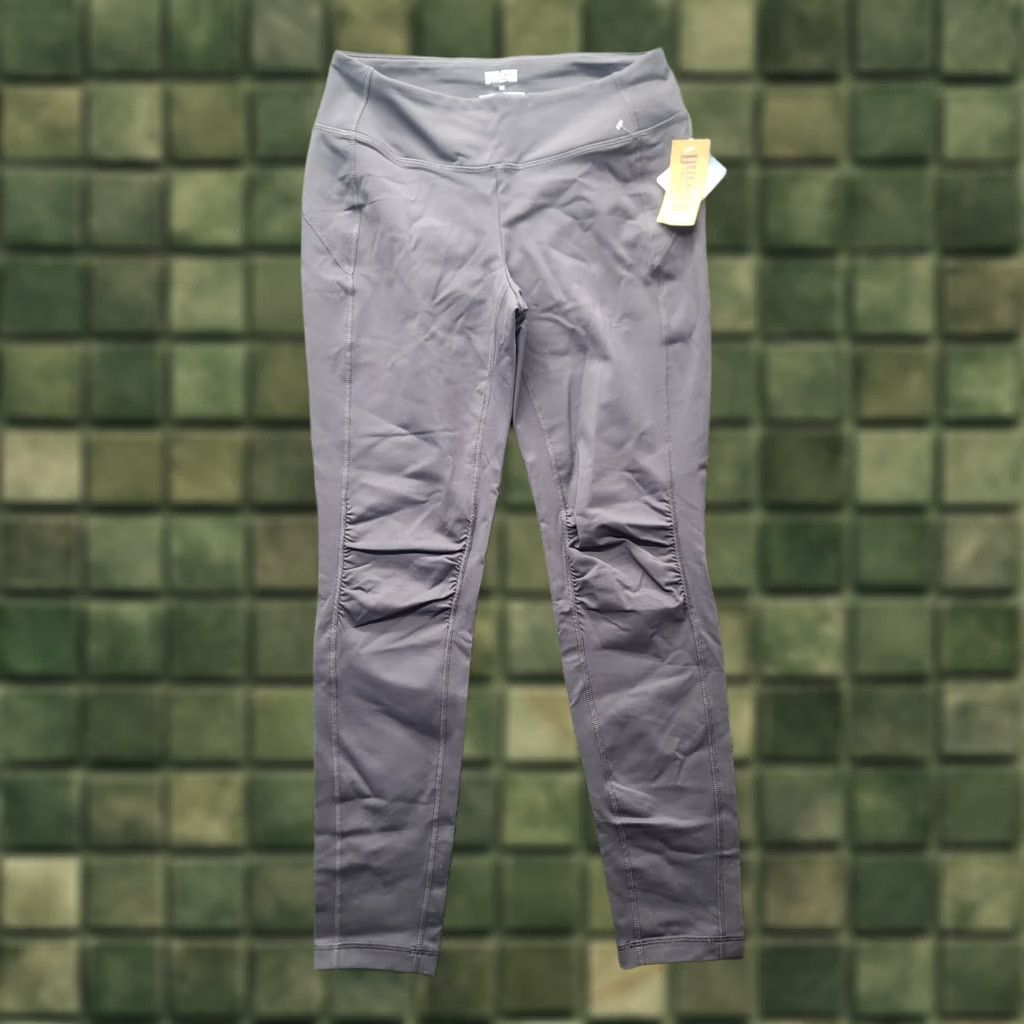 Vintage Duluth Leggings Womens XS Regular Fit Stretch Activewear Cotton Nylon Spandex Gray Size 26" / US 2 / IT 38 - 1 Thumbnail