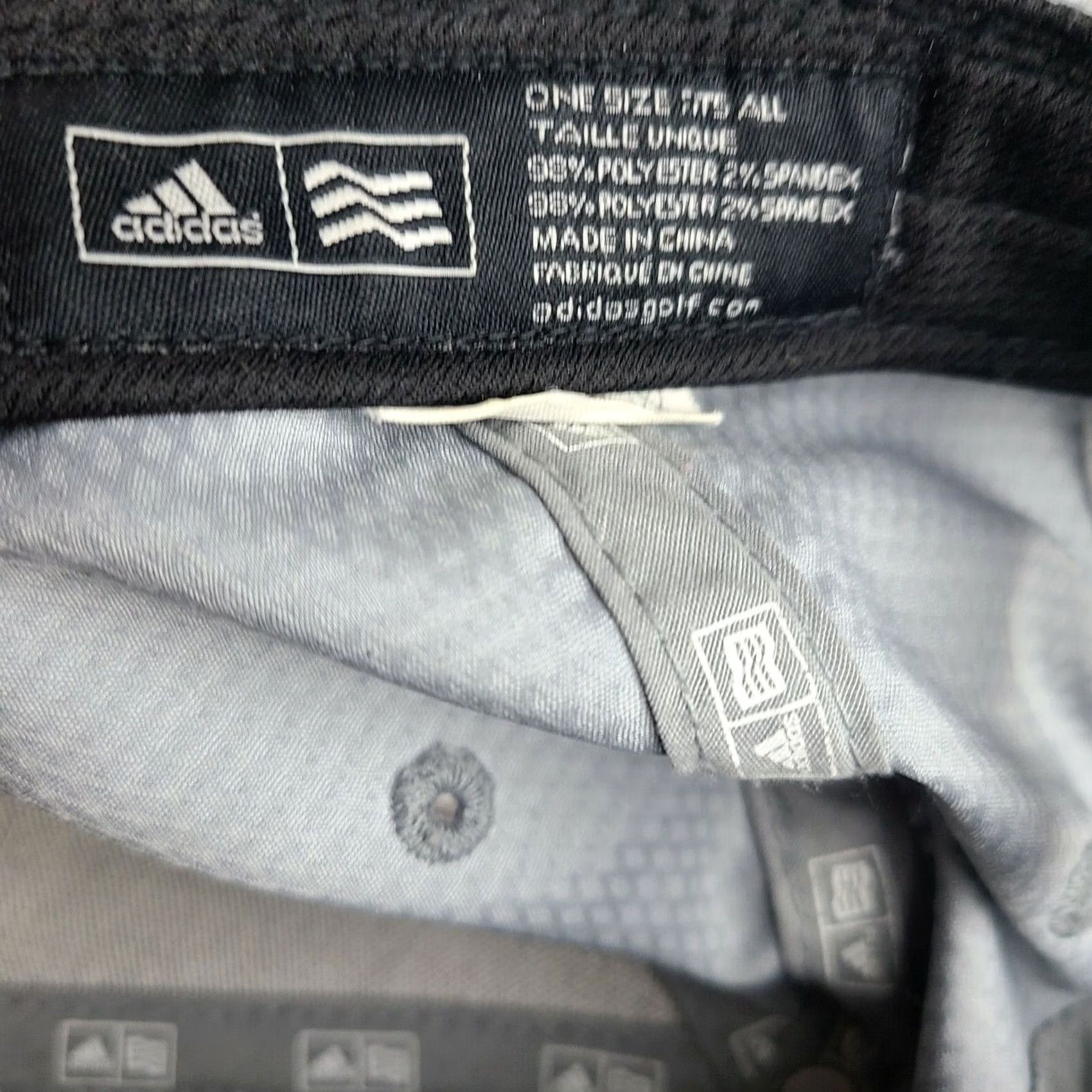Adidas Adidas Adizero Adjustable Strap Gray Hat Mens One Size Size ONE SIZE - 7 Thumbnail