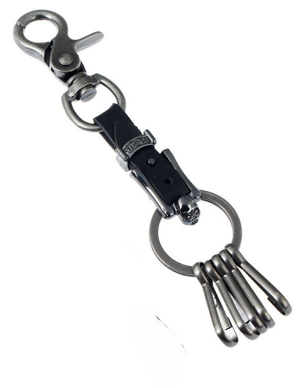 Jewelry Leather Punk Rock Retro Spring Key Chains Size ONE SIZE - 2 Thumbnail