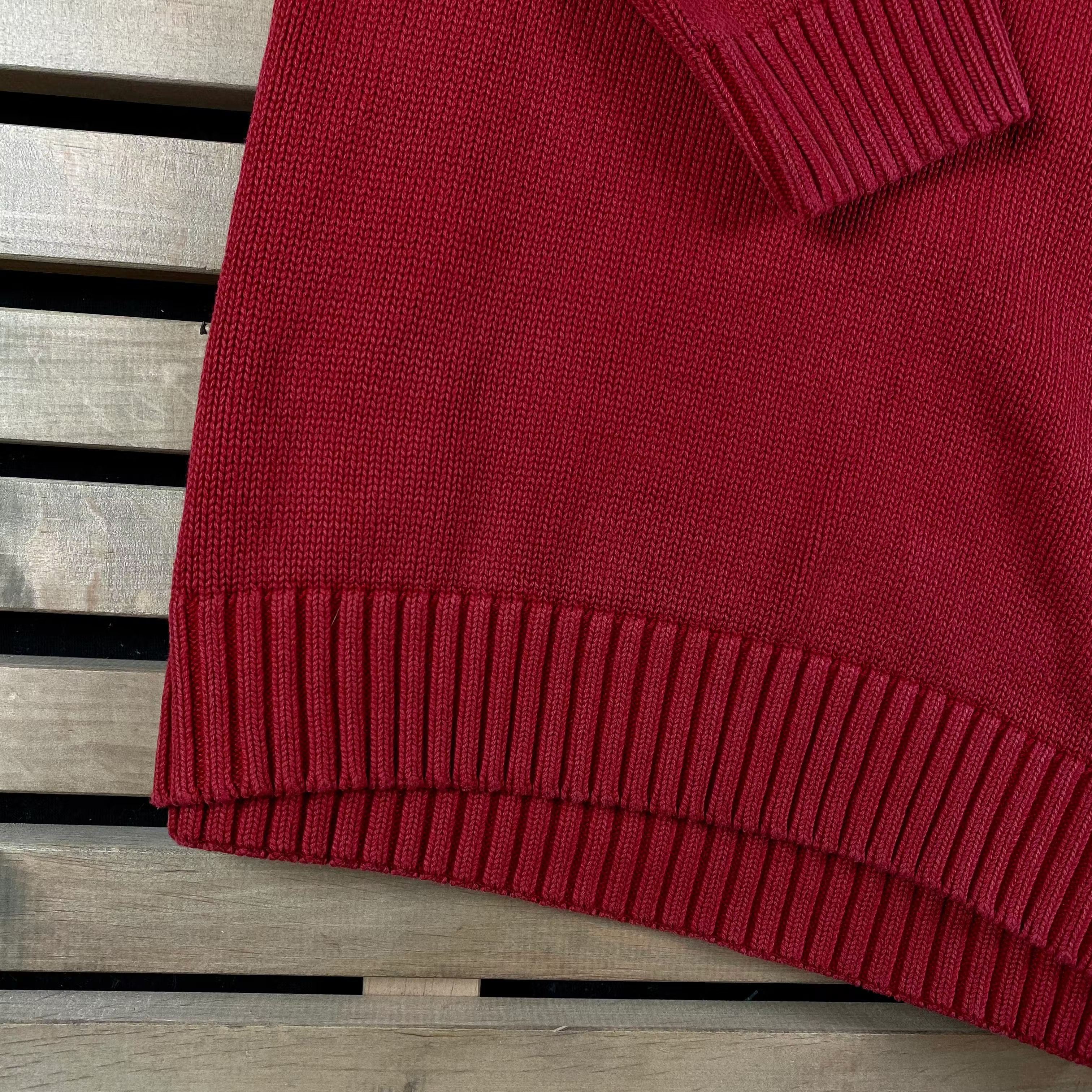 Tommy Hilfiger × Vintage Mens Sweater Tommy Hilfiger Vintage Size M Red Size US M / EU 48-50 / 2 - 3 Thumbnail