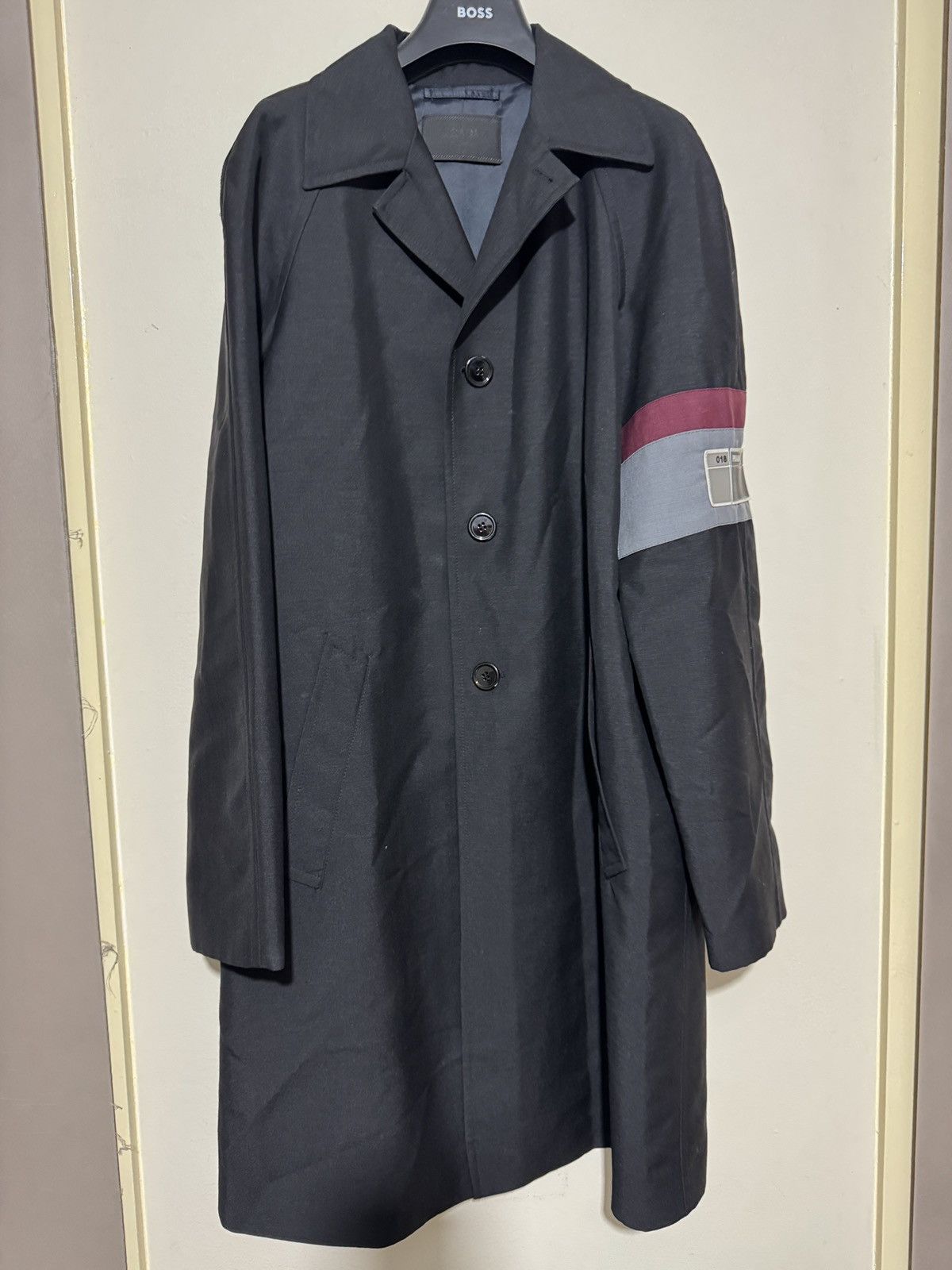 Prada Black prada 2018 rubber patch coat Size US S / EU 44-46 / 1 - 2 Thumbnail