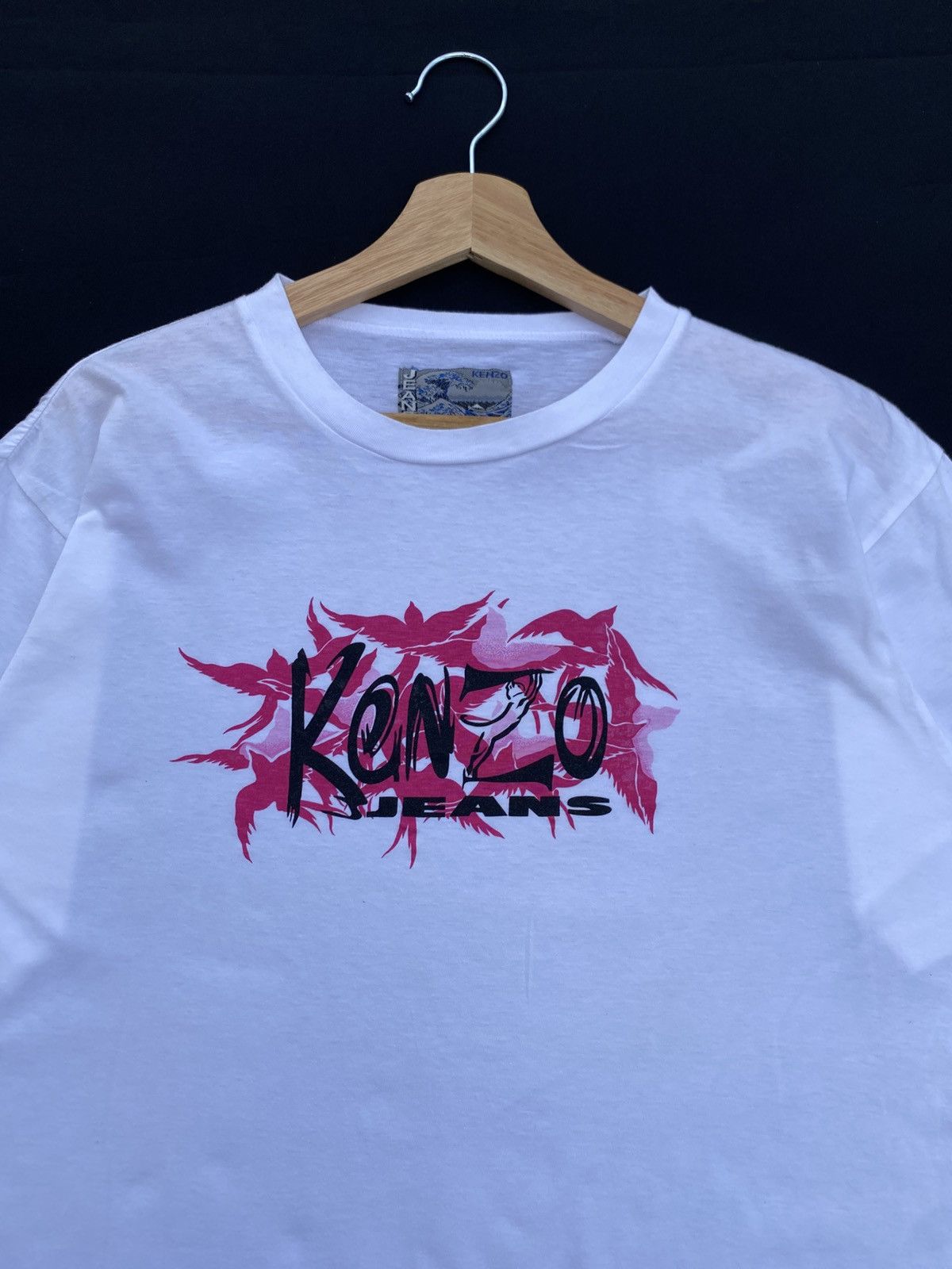 Kenzo Rare Vintage 90s KENZO Jeans Tshirt Size US M / EU 48-50 / 2 - 1 Thumbnail