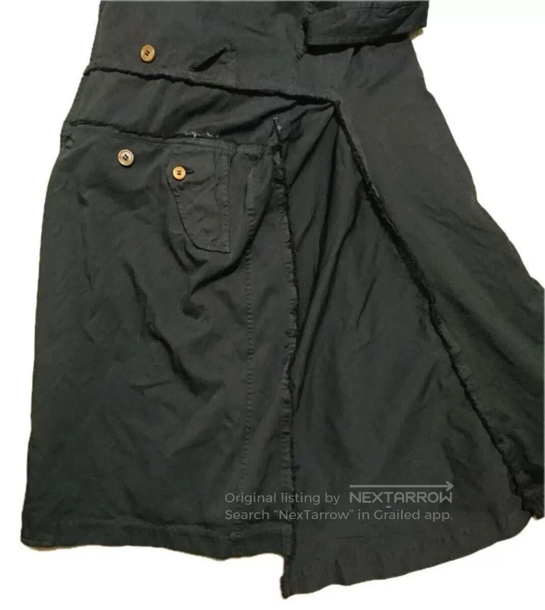 Comme des Garcons Comme des Garcons Black Trench Coat. Size US M / EU 48-50 / 2 - 6 Thumbnail