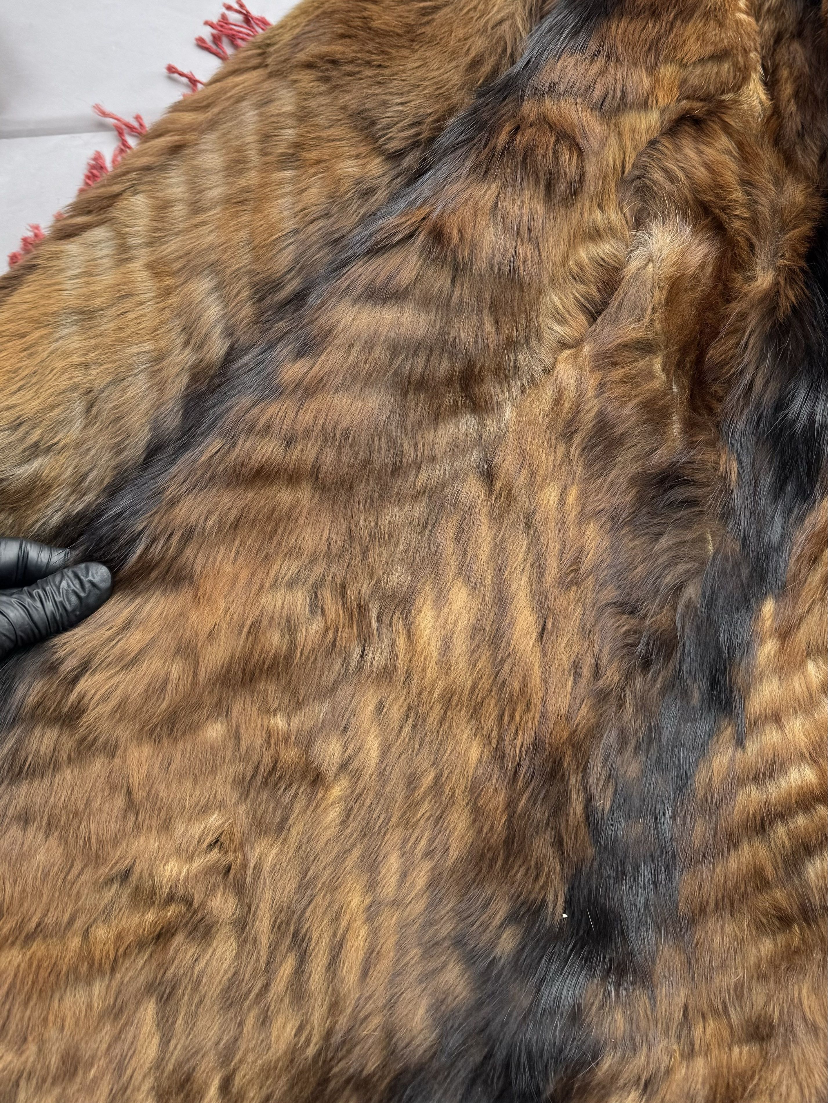 Japanese Brand Vintage Real Fur Coat (E4) Size L / US 10 / IT 46 - 5 Thumbnail