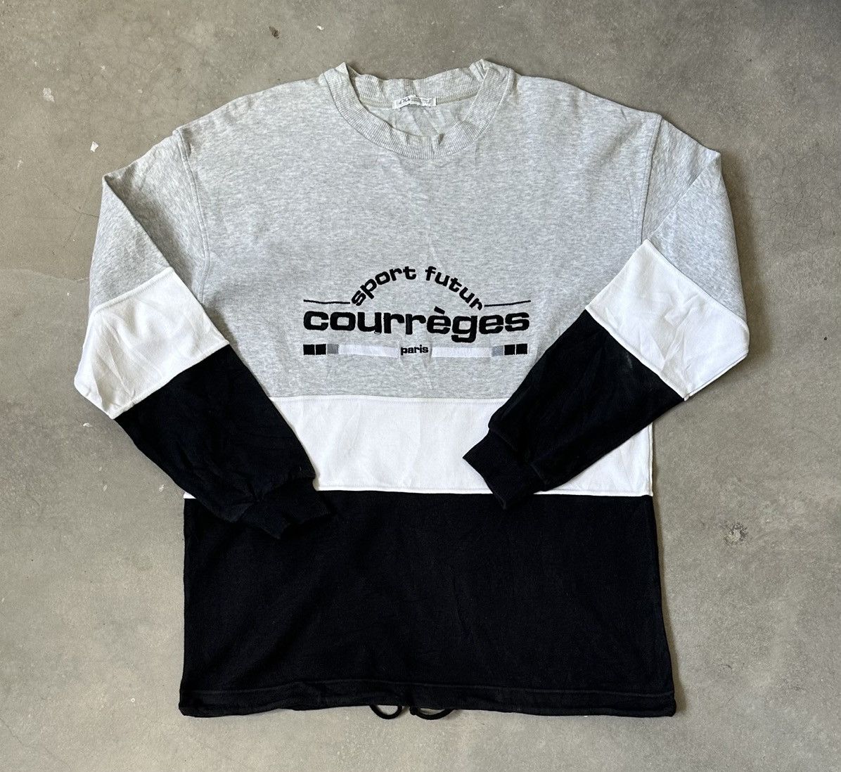 Courreges VINTAGE COURREGES SPORT FUTUR LS TEE Size US M / EU 48-50 / 2 - 1 Thumbnail