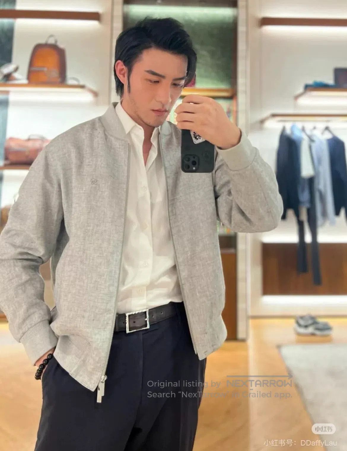 Berluti Berluti Men's Linen Jacket. Size US M / EU 48-50 / 2 - 7 Thumbnail