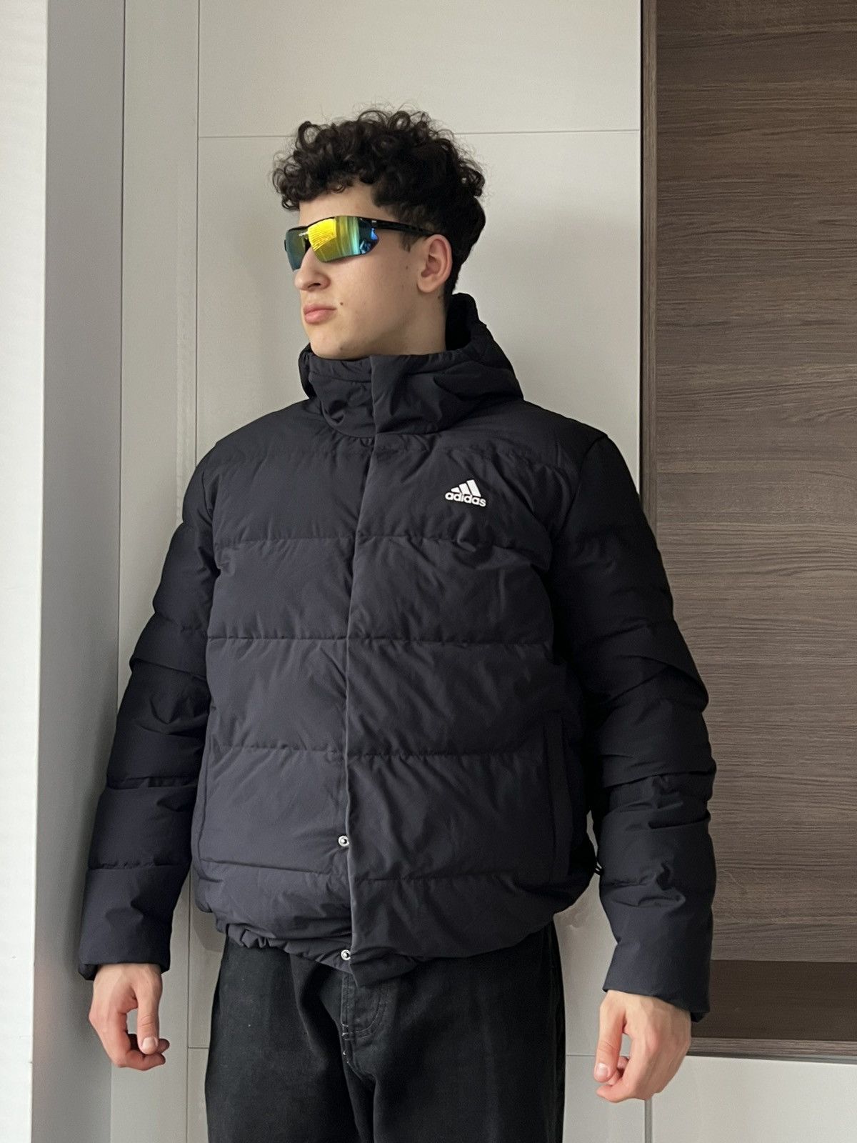 Adidas ‼️Adidas Helionic Puffer Winter Outdoor Regular Jacket‼️ Size US L / EU 52-54 / 3 - 4 Thumbnail