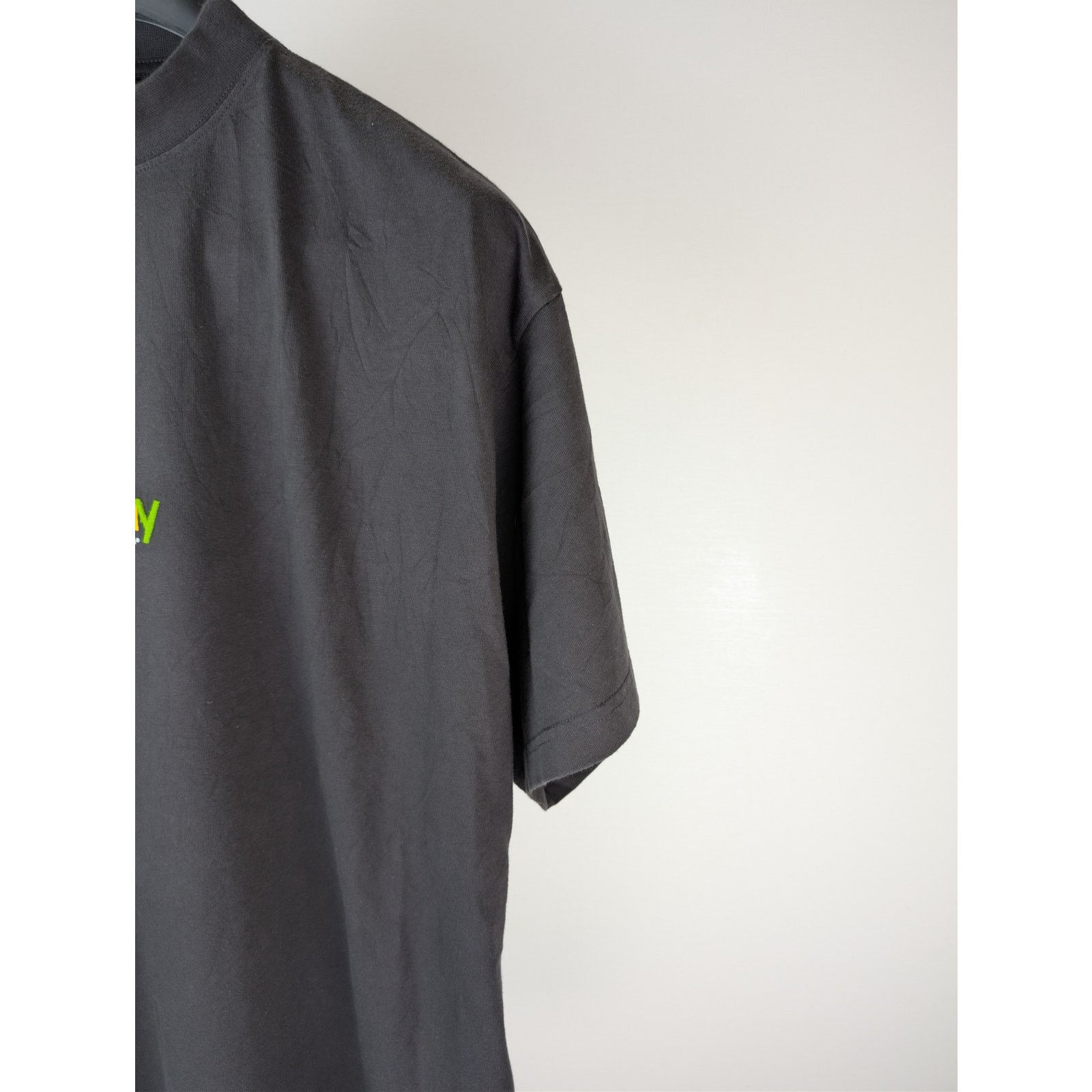 Balenciaga × eBay o1rshd1 Ebay Oversized T-Shirt in Washed Black Size US M / EU 48-50 / 2 - 5 Thumbnail