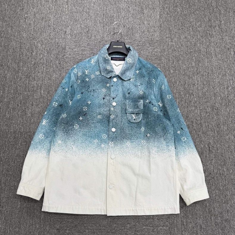 Louis Vuitton Louis Vuitton Starry Sky Denim Jacket Size US L / EU 52-54 / 3 - 1 Thumbnail