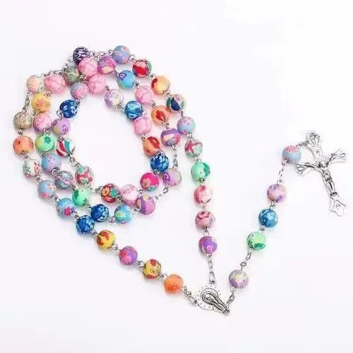 Jewelry Saint Benedict Rosary Necklace Chain Catholic Church Jesus Size ONE SIZE - 1 Thumbnail