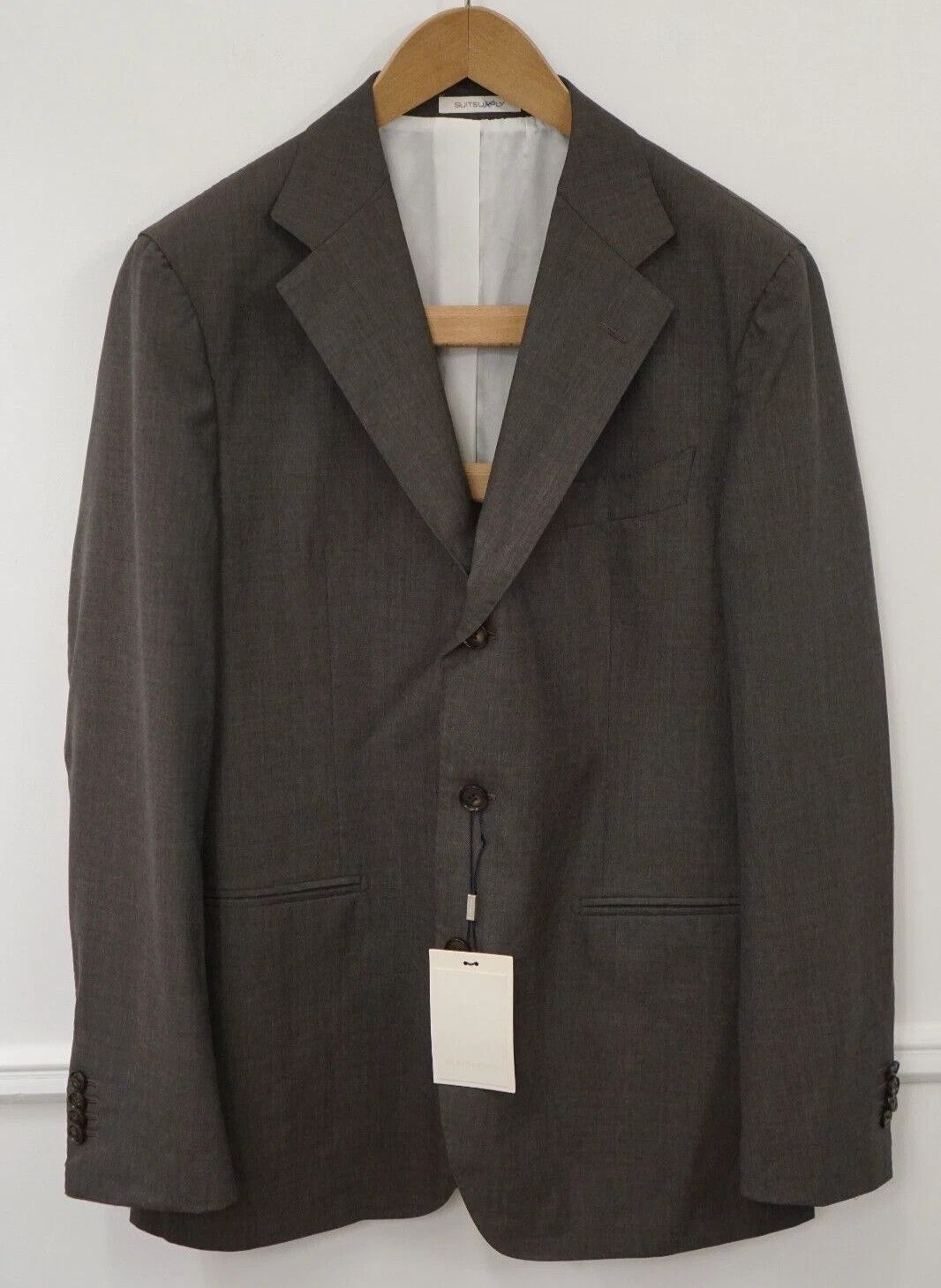 Suitsupply Men Suitsupply Blazer Havana Welt HC Wool S120 Brown UK/US38 Size 38R - 1 Thumbnail