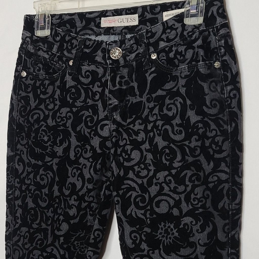 Guess Guess Sienna medium rise curvy fit pants jeans 26 Size 26" / US 2 / IT 38 - 2 Thumbnail