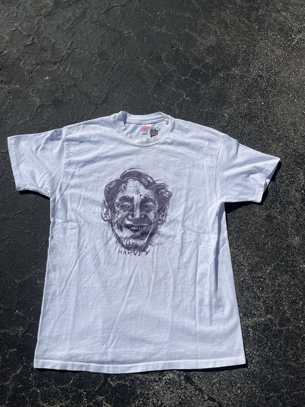 Vintage Vintage 90s Harvey Milk LGBT Tshirt Sz XL Size US XL / EU 56 / 4 - 1 Thumbnail