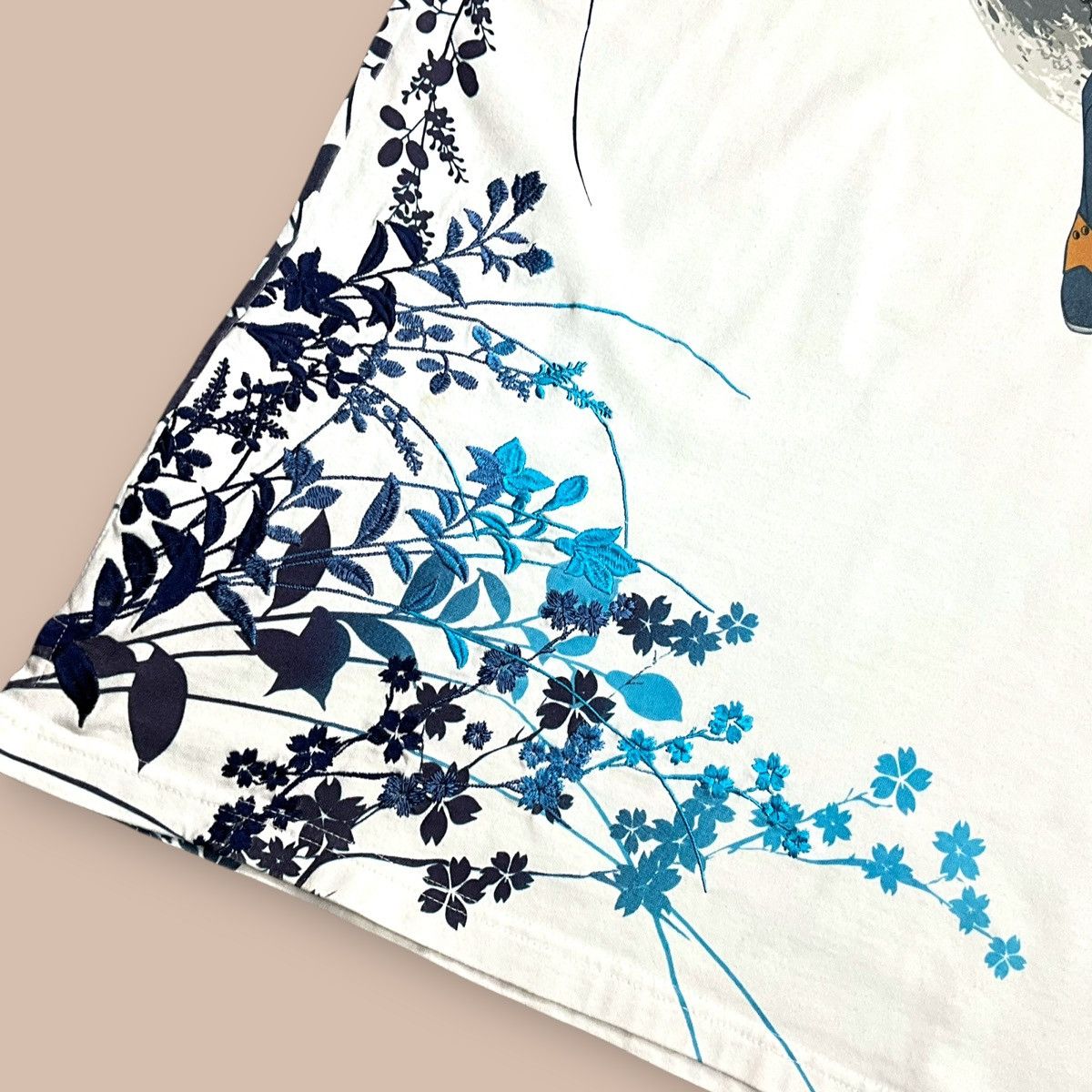 Anime Evangelion x Nishiki x Mark6 x Spear of Longinus White Tee Size US XXL / EU 58 / 5 - 11 Thumbnail