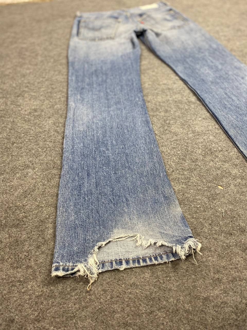 Levi's vintage levis 517 white label bootcut flare denim Size US 33 - 8 Thumbnail