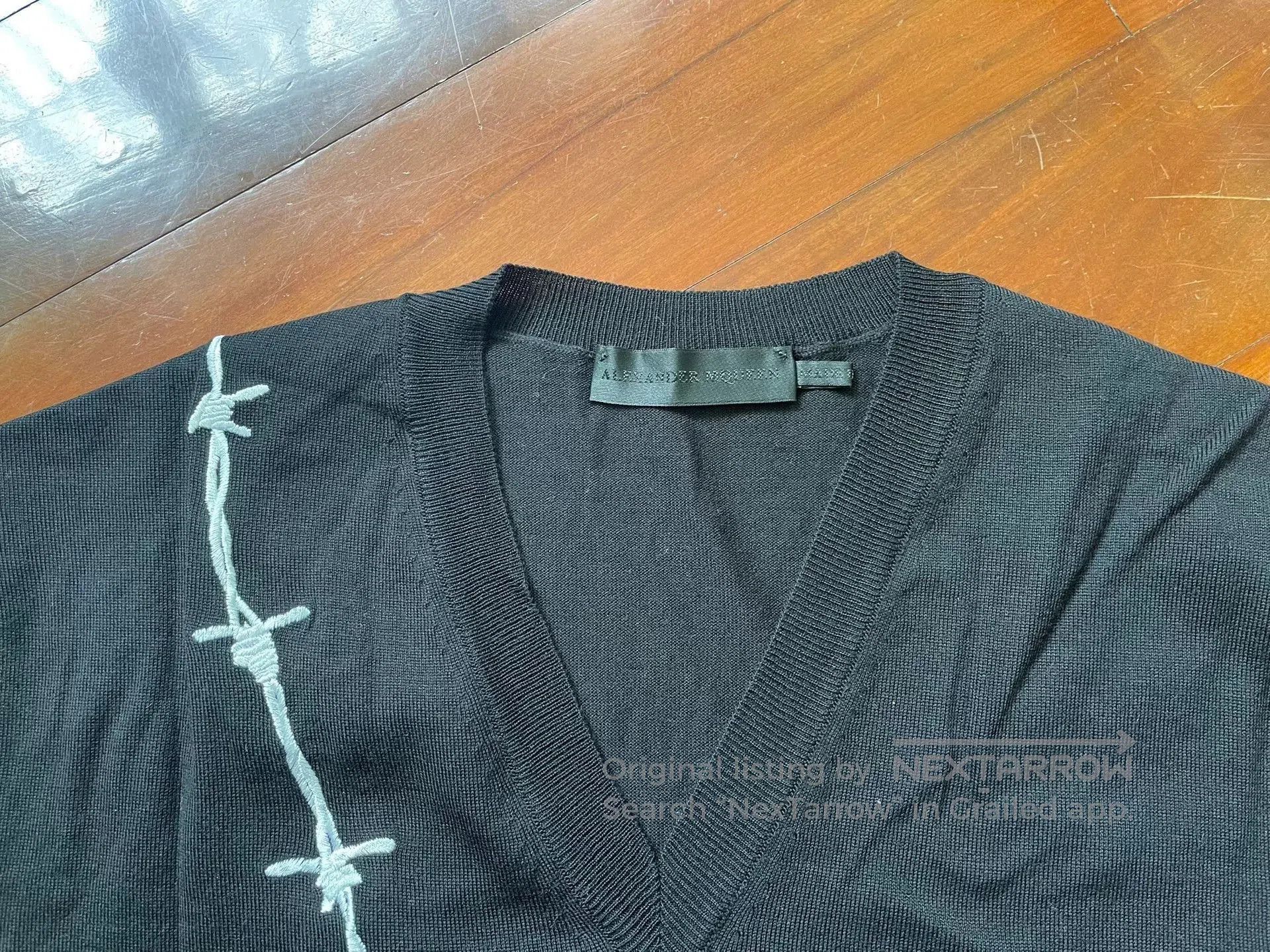 Alexander McQueen Alexander McQueen Men's Main Line Sweater. Size US S / EU 44-46 / 1 - 2 Thumbnail