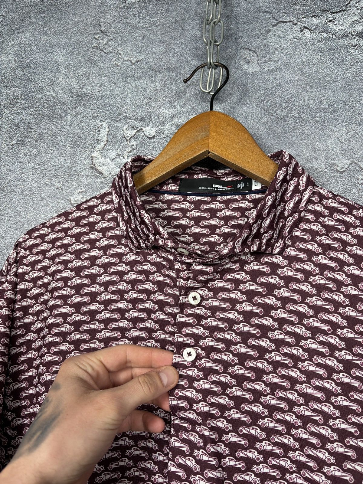 RLX Ralph Lauren RLX Ralph Lauren Monogram Car Polo Size L Size US L / EU 52-54 / 3 - 5 Thumbnail