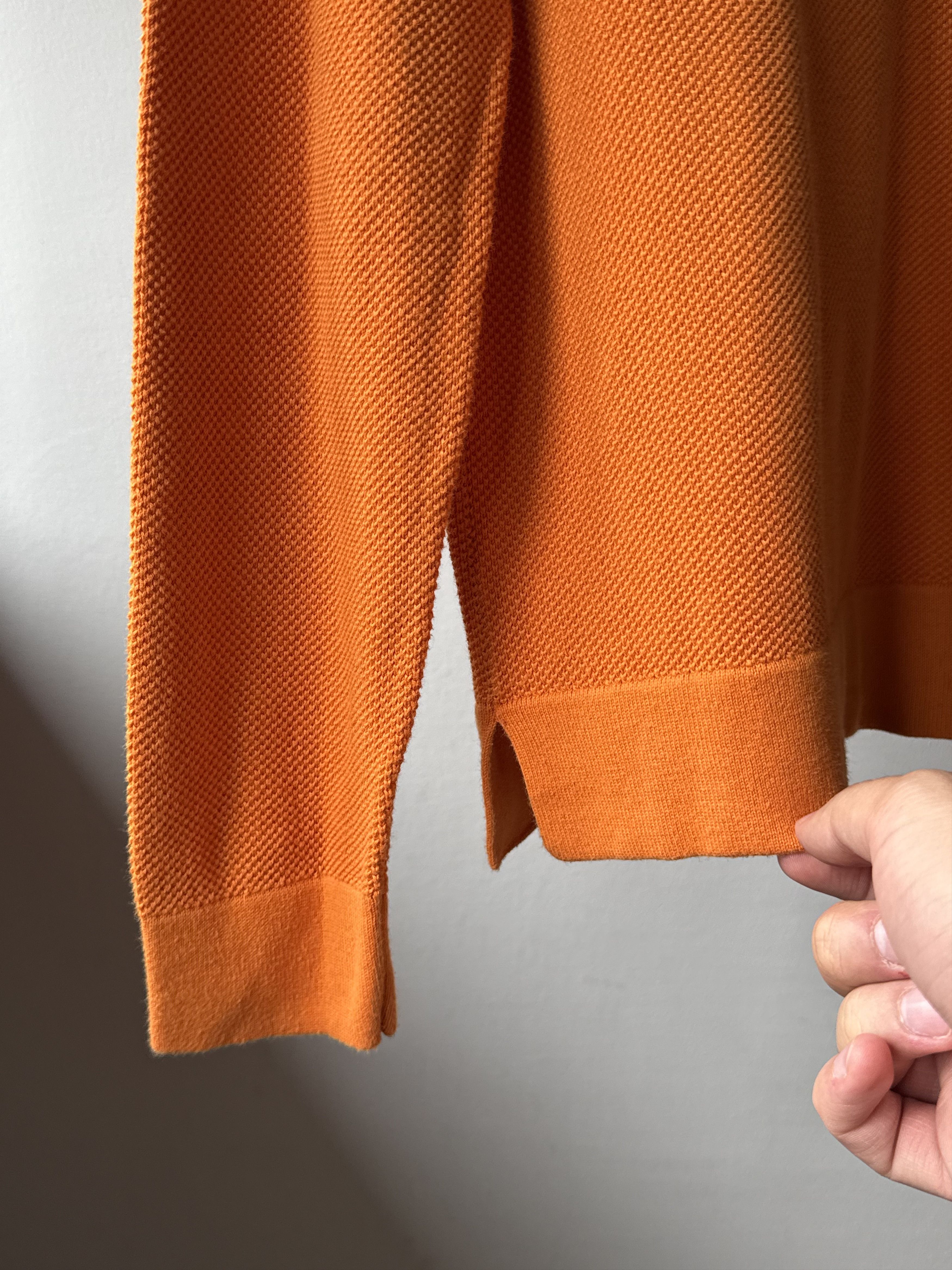 Gant Gant Shield Logo Orange Cotton Classic L/S Jumper Sweater Size M / US 6-8 / IT 42-44 - 8 Thumbnail
