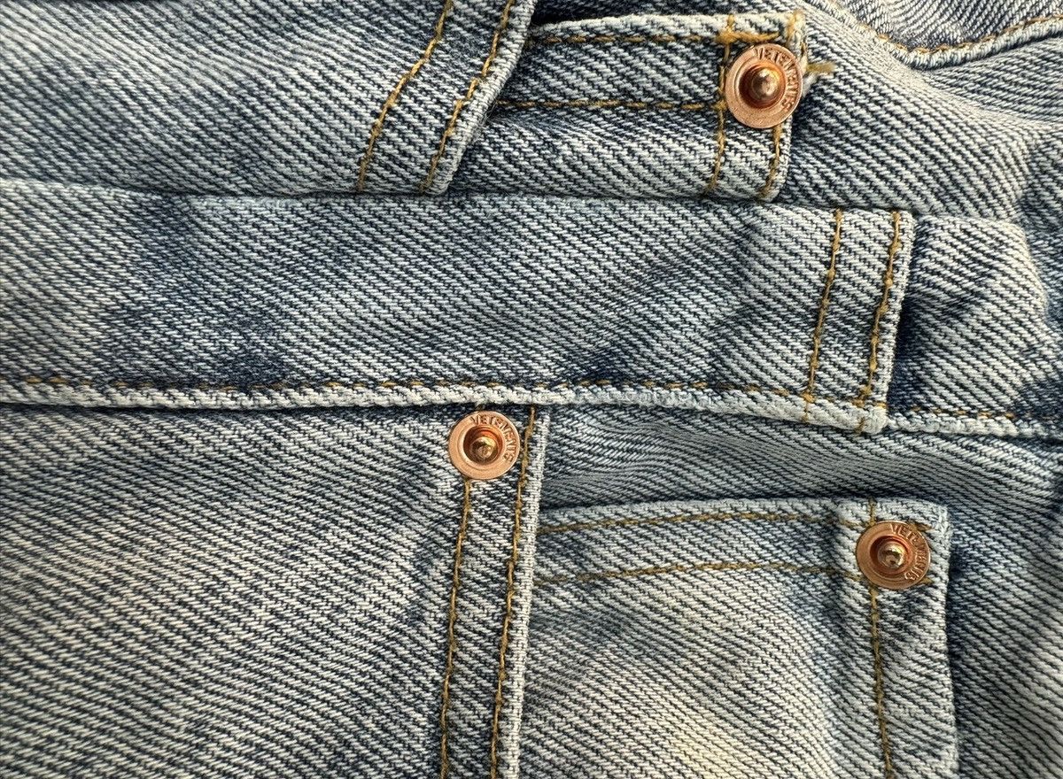 Vetements Vetements distressed baggy jeans 23ss Size US 32 / EU 48 - 6 Thumbnail