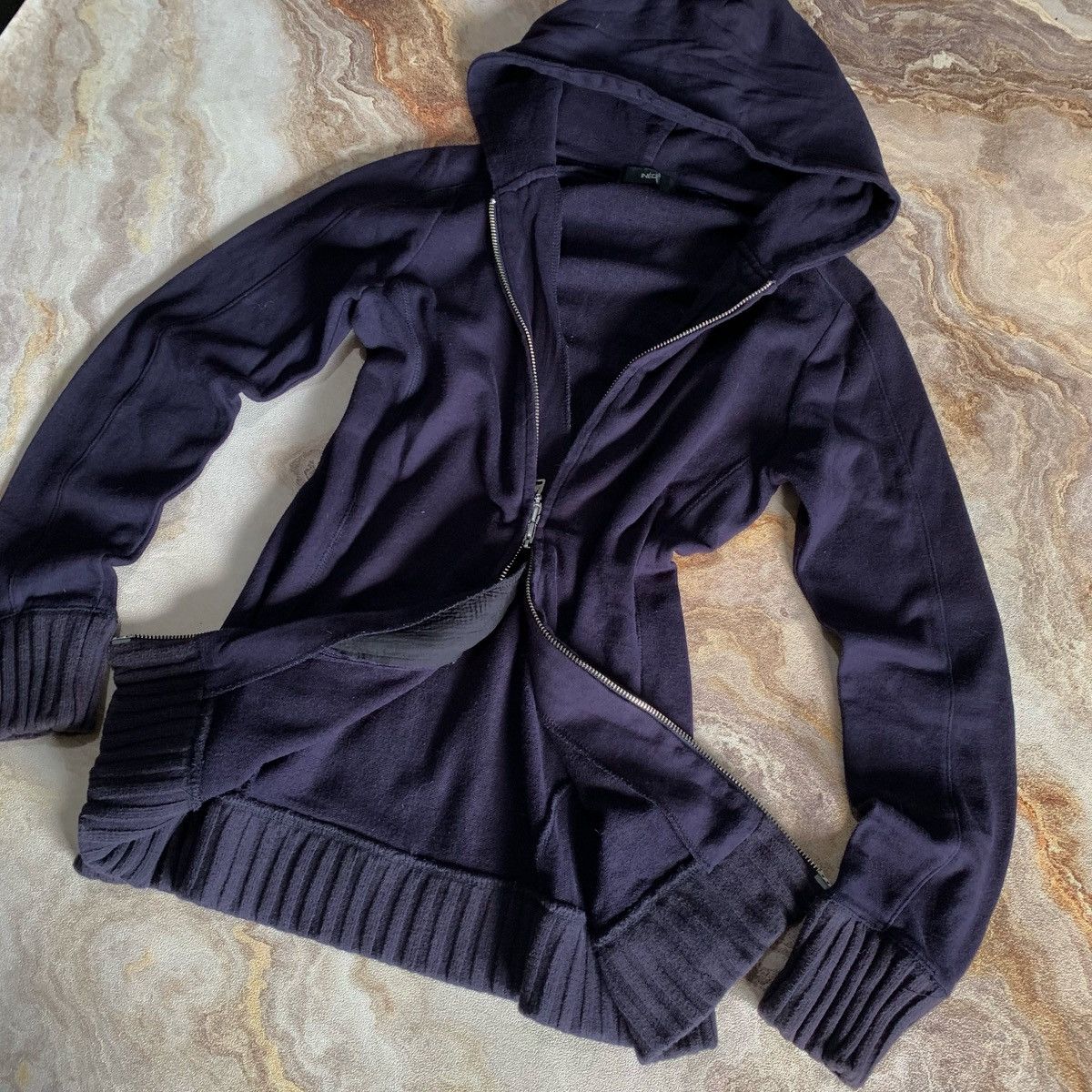 Japanese Brand 2000s Ined Yohji Yamamoto Zip Hoodie V-keii Ifsix Lgb Style Size XS / US 0-2 / IT 36-38 - 8 Thumbnail