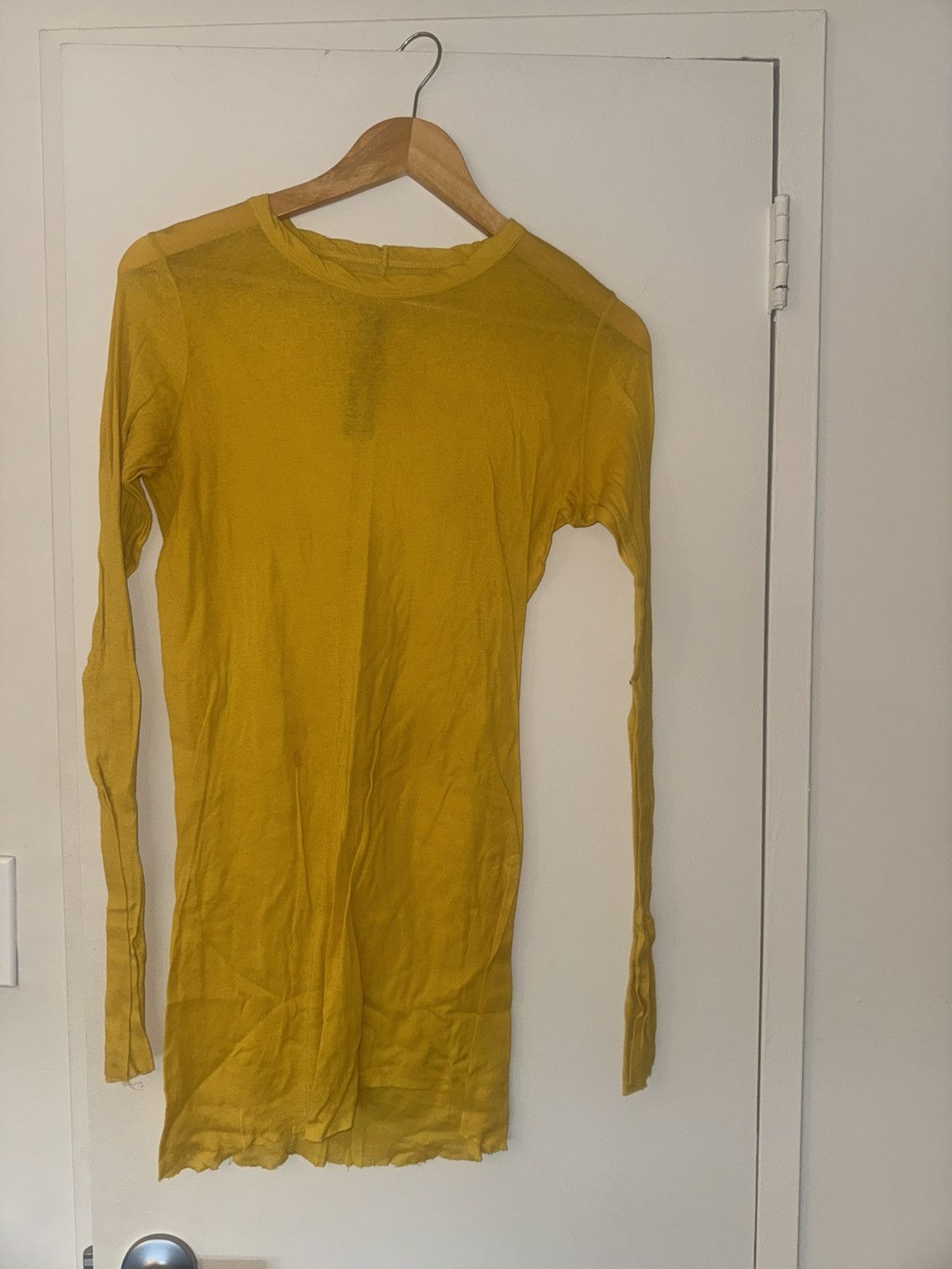 Rick Owens Rick Owens long sleeve soft cotton US medium Size US M / EU 48-50 / 2 - 1 Thumbnail