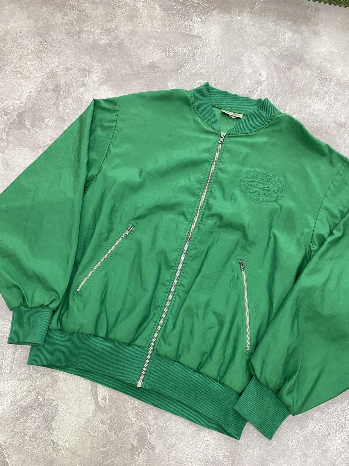 Lacoste Vintage Chemise Lacoste Nylon Bomber Jacket Size L Size US L / EU 52-54 / 3 - 2 Thumbnail