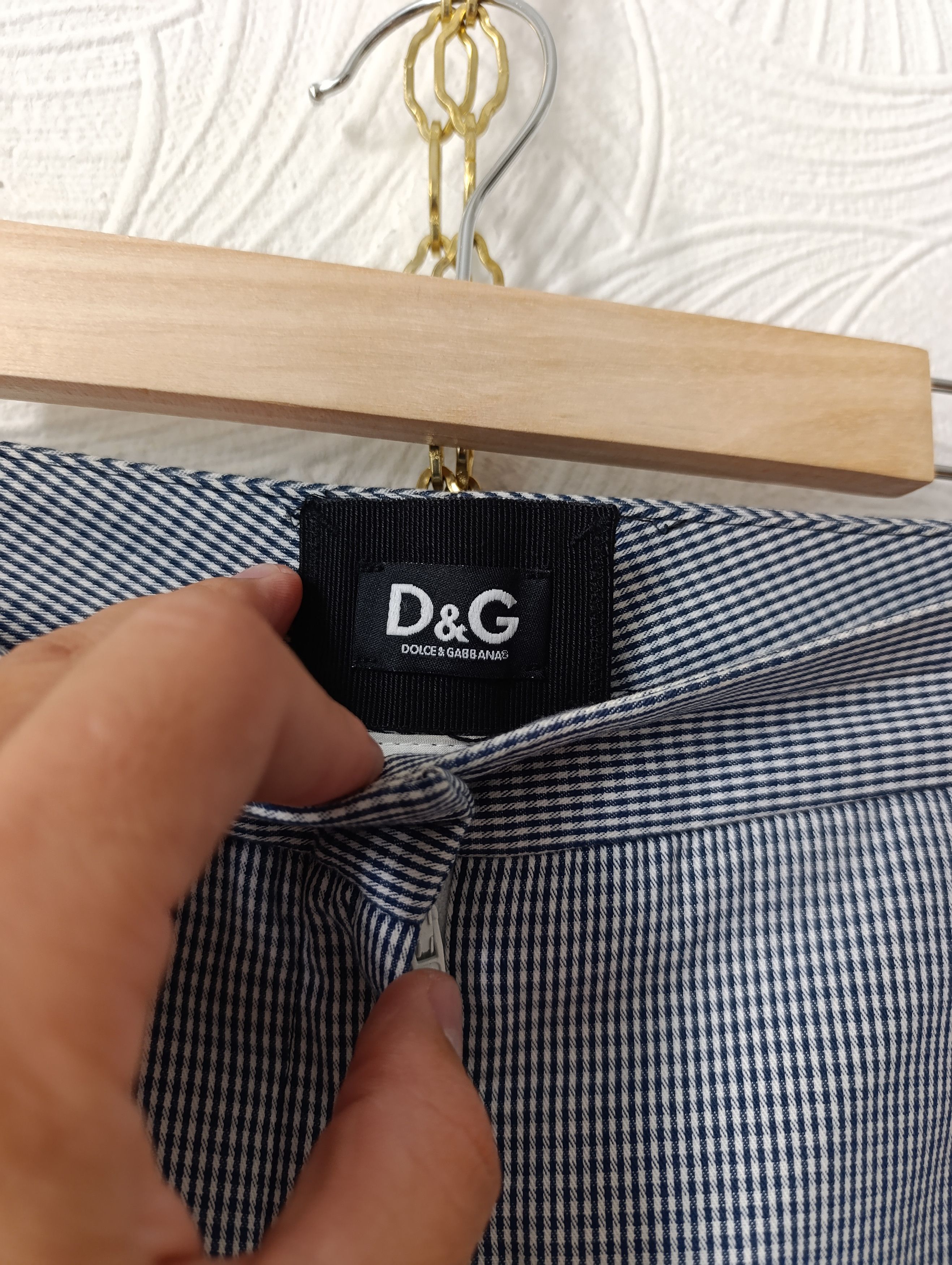 Dolce & Gabbana DOLCE GABBANA WOMENS TROUSERS PANTS IN CHECK Size 32" / US 10 / IT 46 - 7 Thumbnail