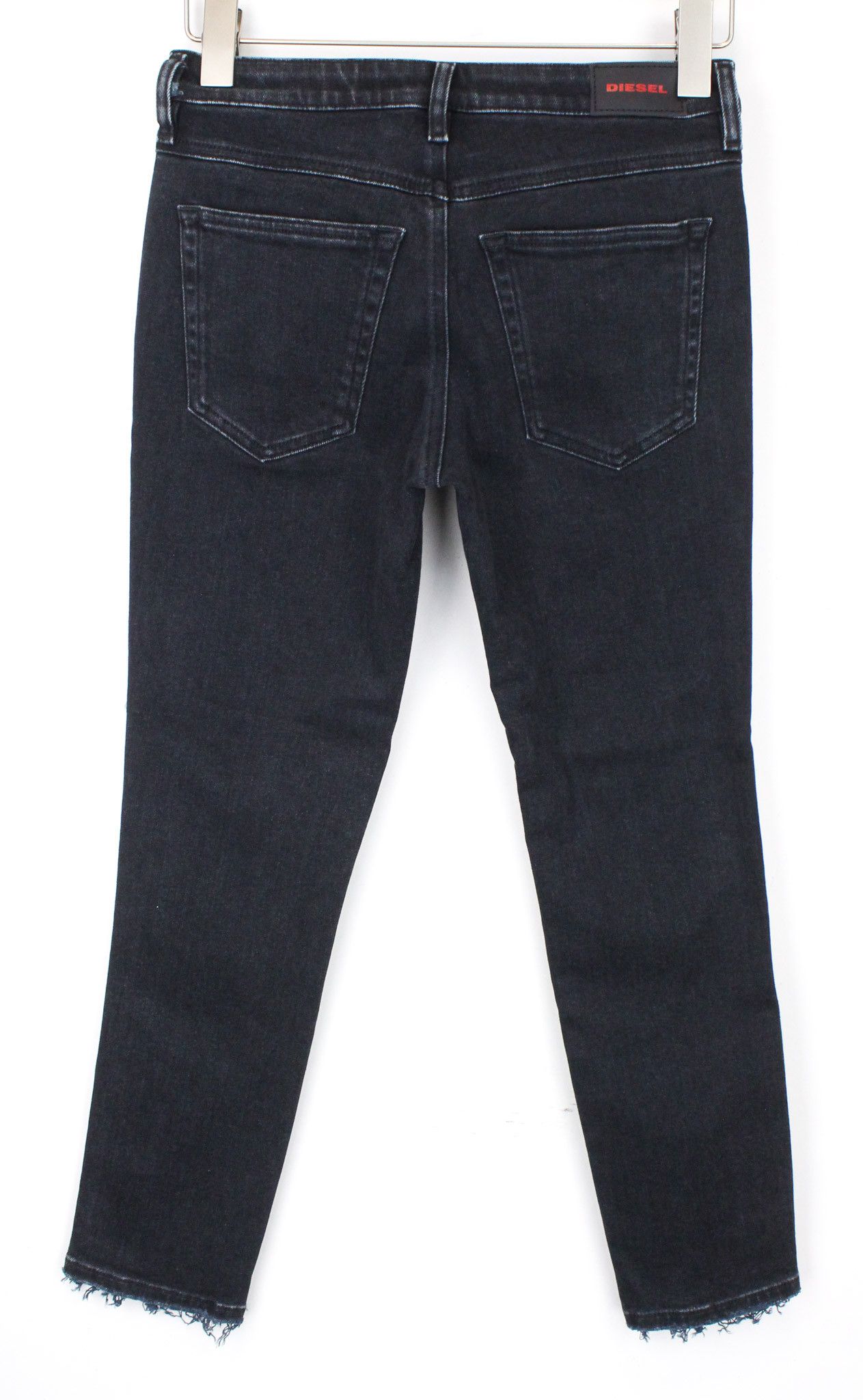 Diesel BABHILA 084NX W26/L30 Dark Blue Stretch Jeans 71397 Size 26" / US 2 / IT 38 - 2 Thumbnail