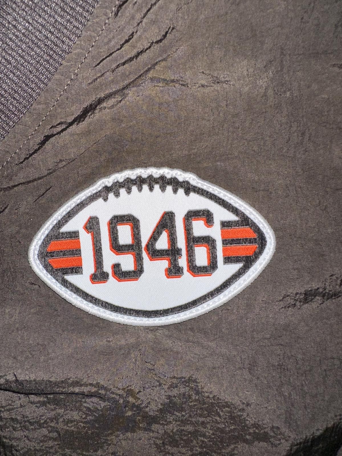 Nike Nike Men’s Brown Cleveland Browns Sideline Team ID Reversible Pullover Windshirt Size US XXL / EU 58 / 5 - 2 Thumbnail