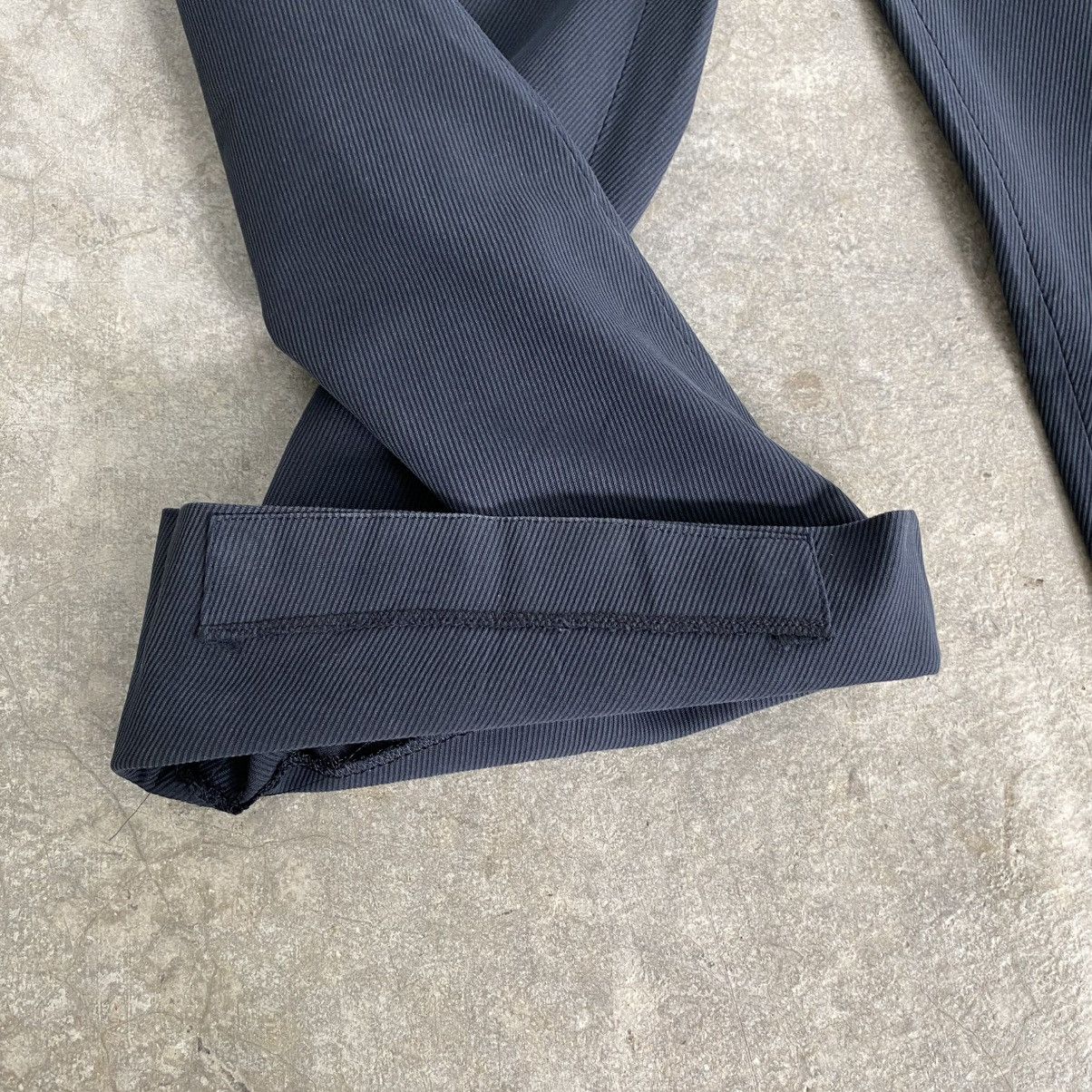 Emporio Armani 1990’s Emporio Armani Twill Cotton Wide Trouser Pants Size US 31 - 8 Thumbnail