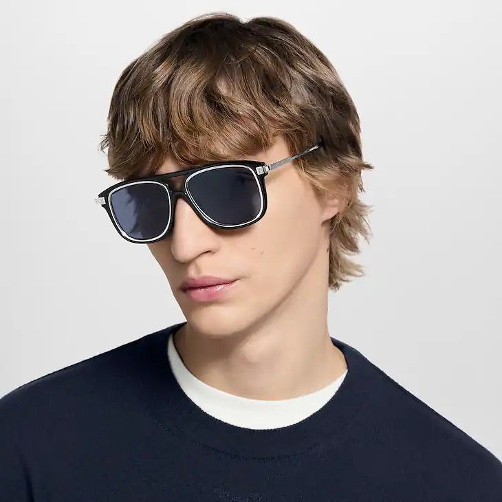 Louis Vuitton LV Legacy Pilot Sunglasses Size ONE SIZE - 4 Thumbnail
