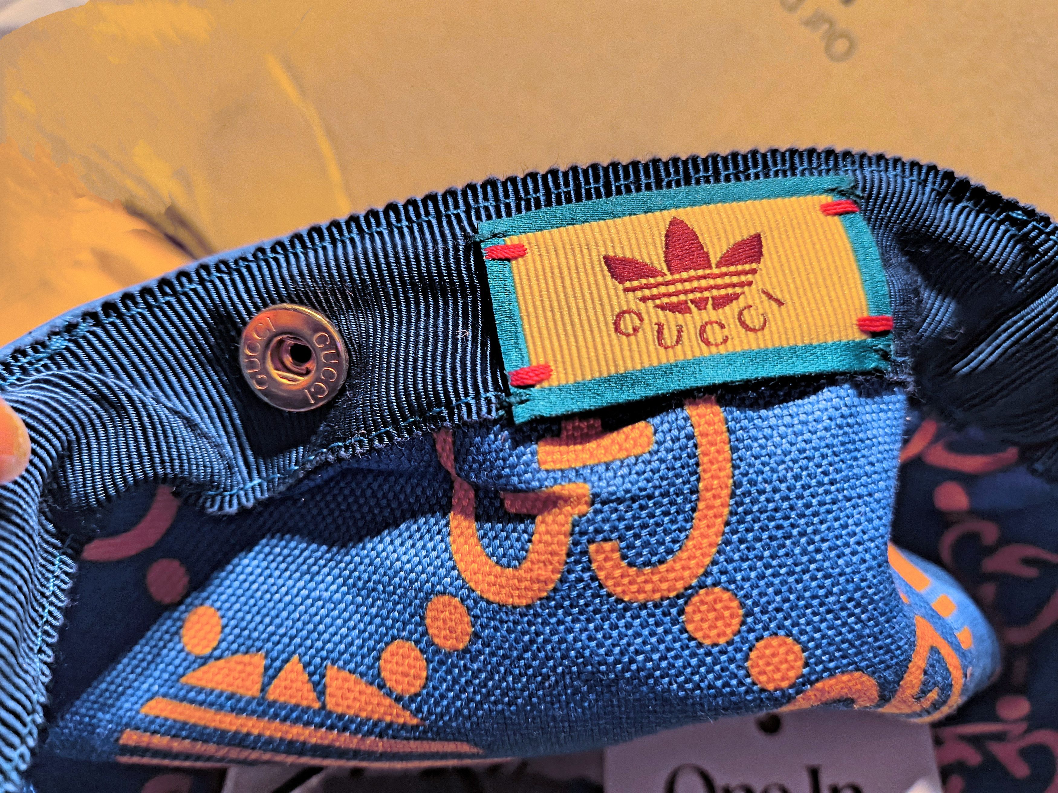 Adidas × Gucci Gucci x Adidas 2023 Jockey Lamb Leather Hat w/ Tags Size ONE SIZE - 11 Thumbnail