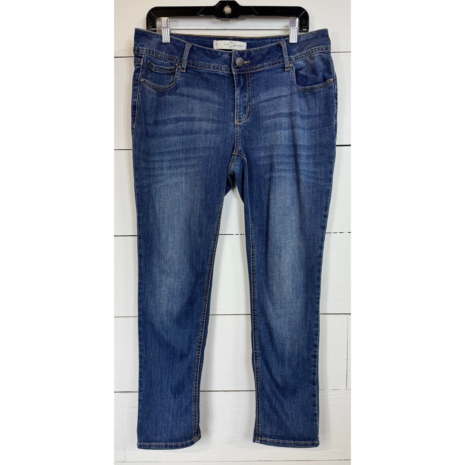 Other Cato Straight Cut Jeans Women's Size 14 Petite Size 36" / US 14 / IT 50 - 1 Thumbnail
