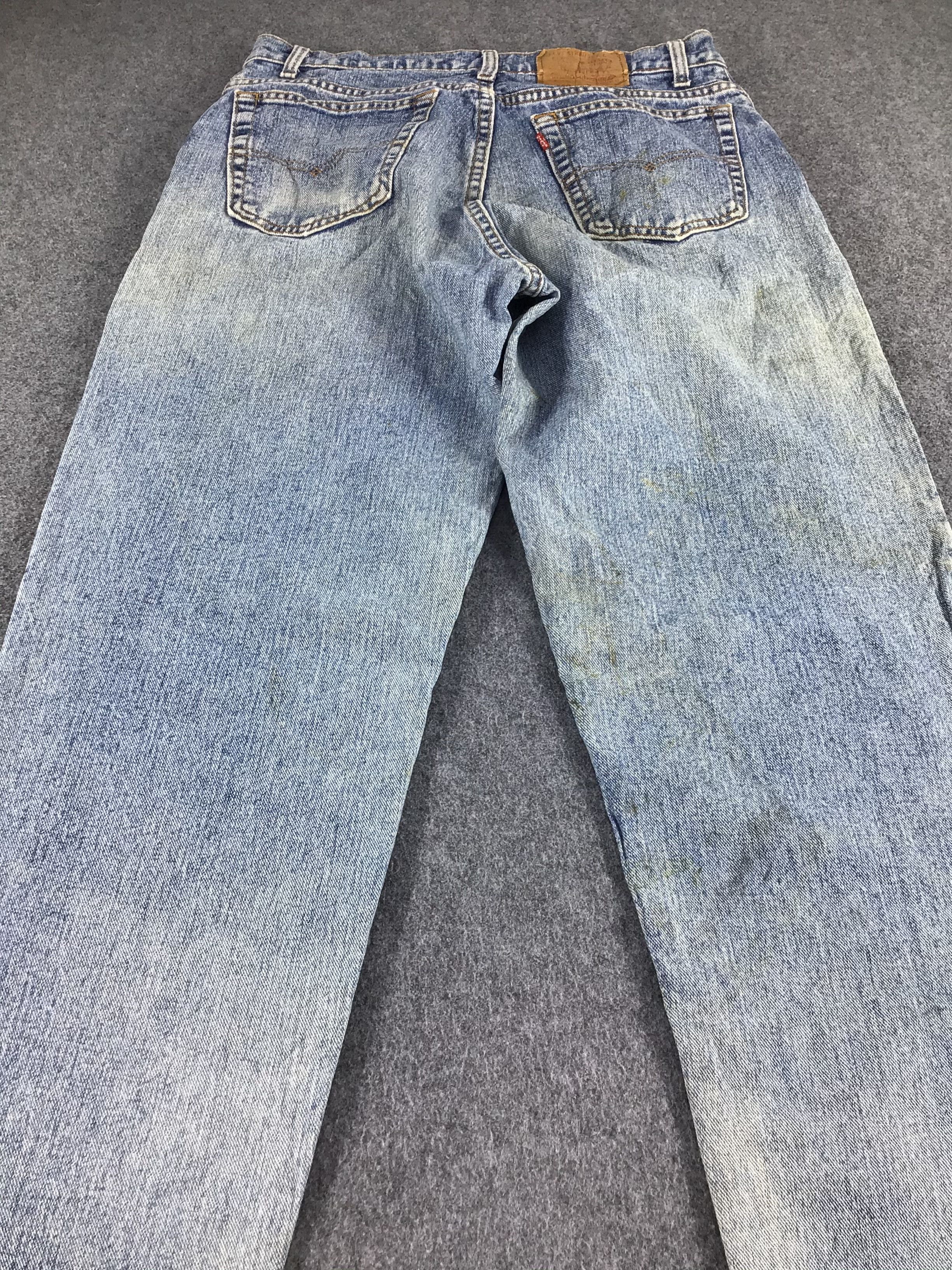 Levi's Vintage 90s Levis 560 Jeans Stone Wash Denim -J406 Size US 33 - 4 Thumbnail