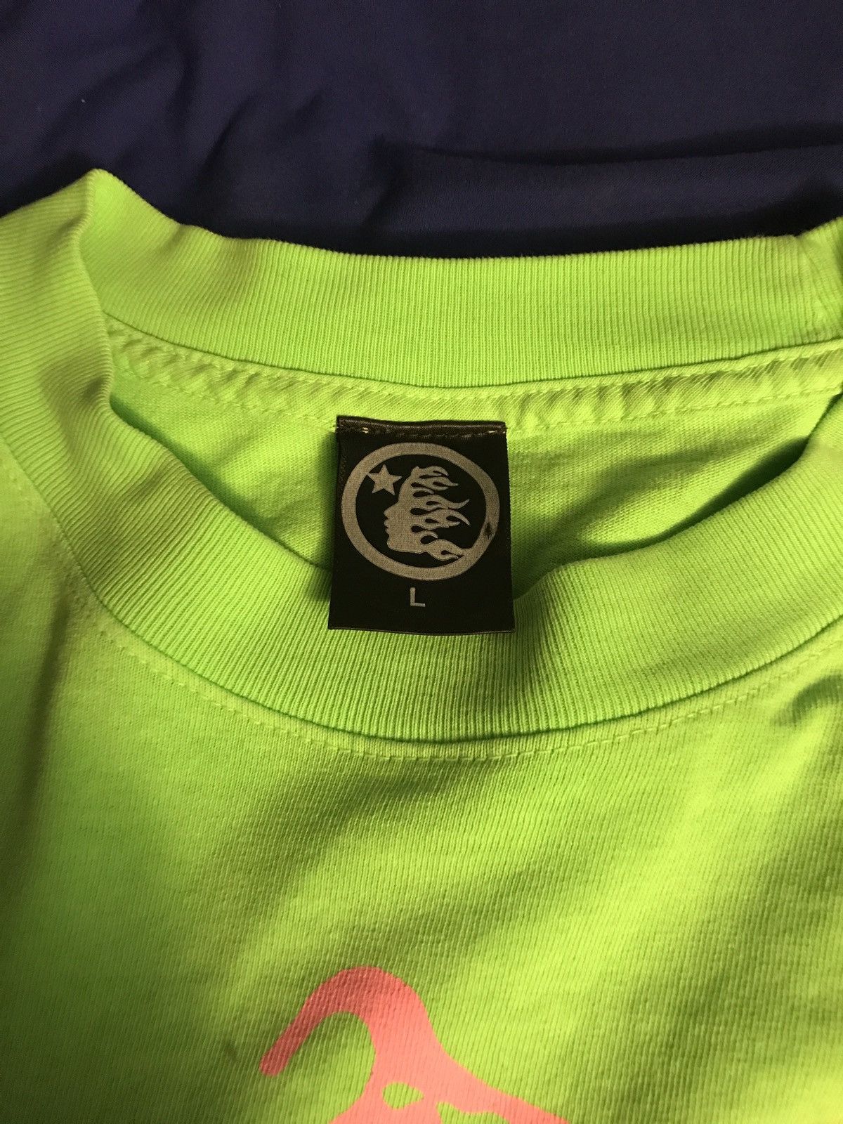 HELLSTAR HELLSTAR green Jesus logo T-Shirt Size US L / EU 52-54 / 3 - 3 Thumbnail