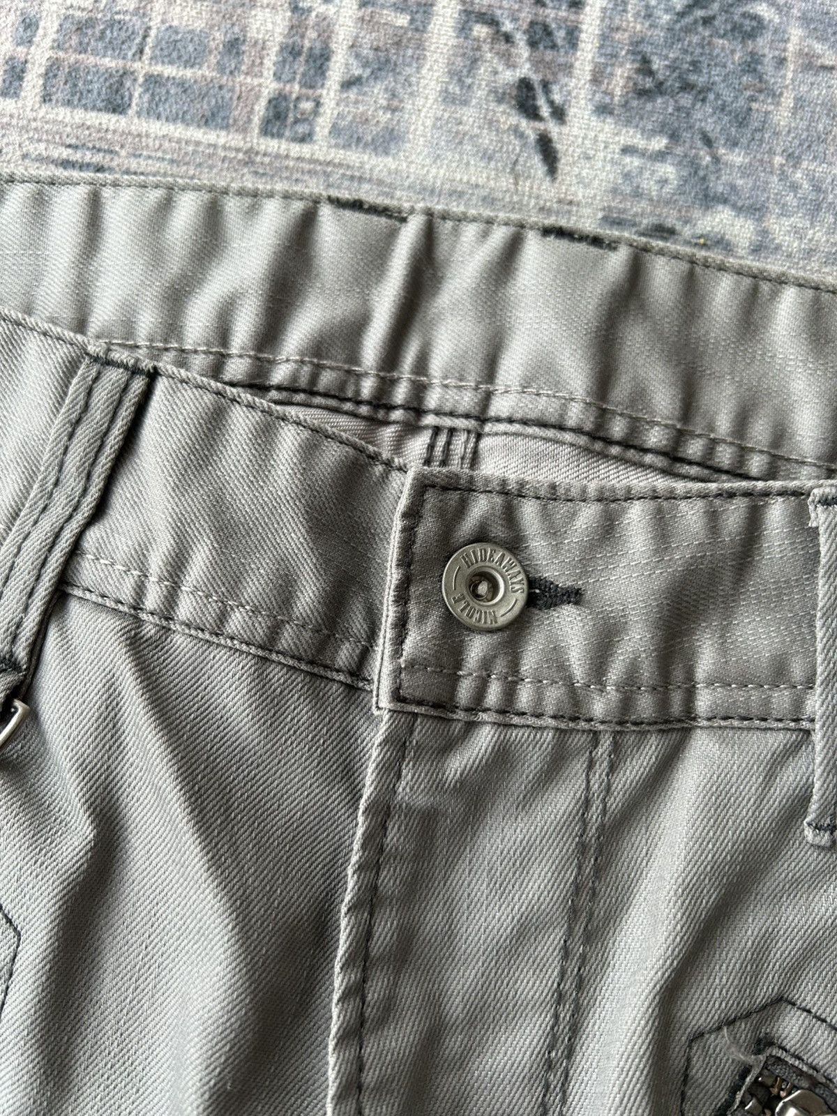 If Six Was Nine Hideaways Flared Y2k Pants Size US 31 - 12 Thumbnail