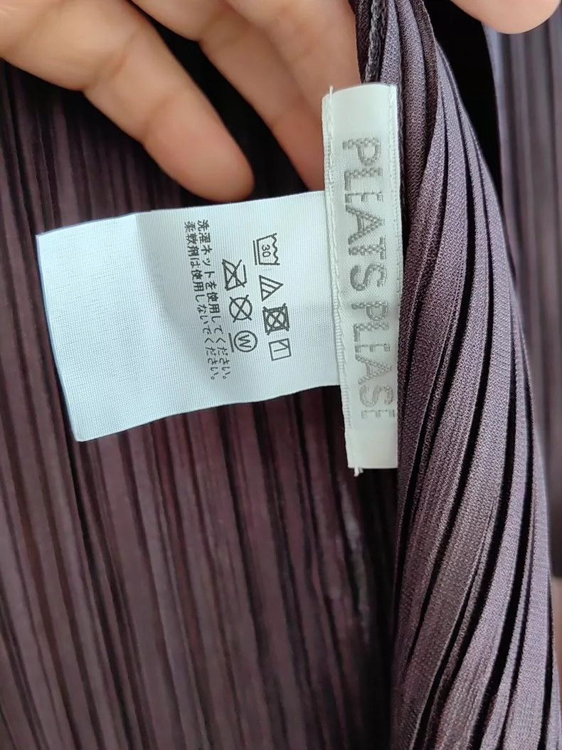 Issey Miyake Issey Miyake size:3 Coffee-colored pleated cotton soft car Size S / US 4 / IT 40 - 4 Thumbnail